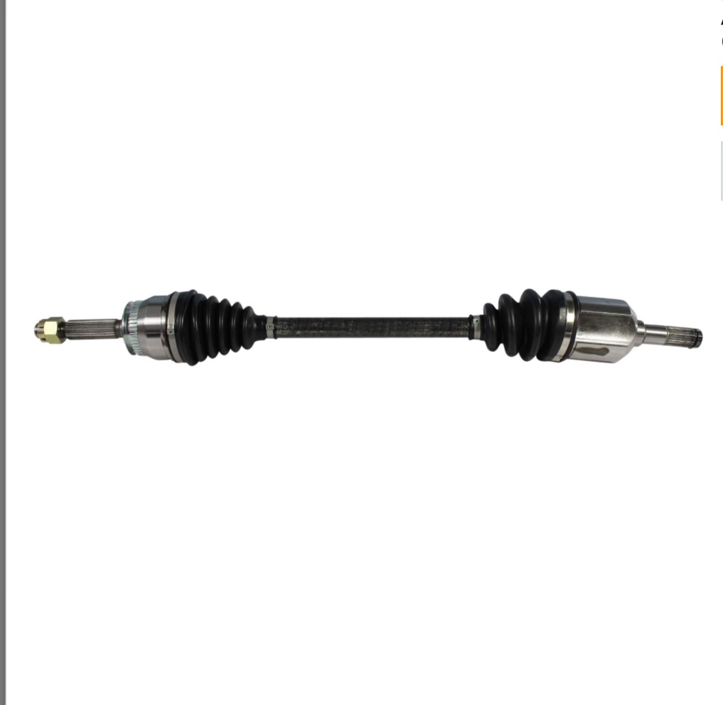 GSP NCV51505 CV Axle Shaft Assembly - Left or Right Front (Driver or Passenger Side)