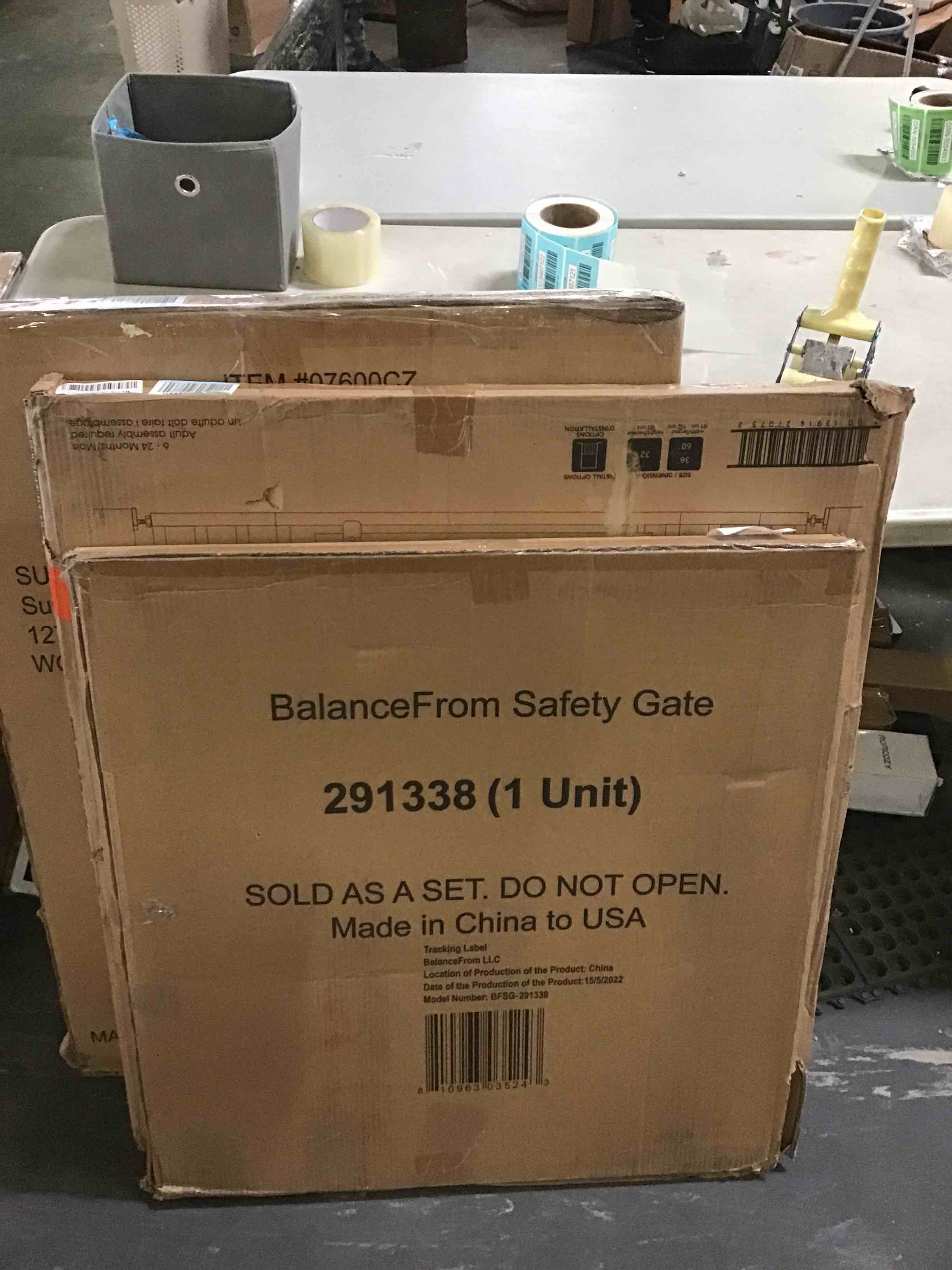 assorted safety gates 