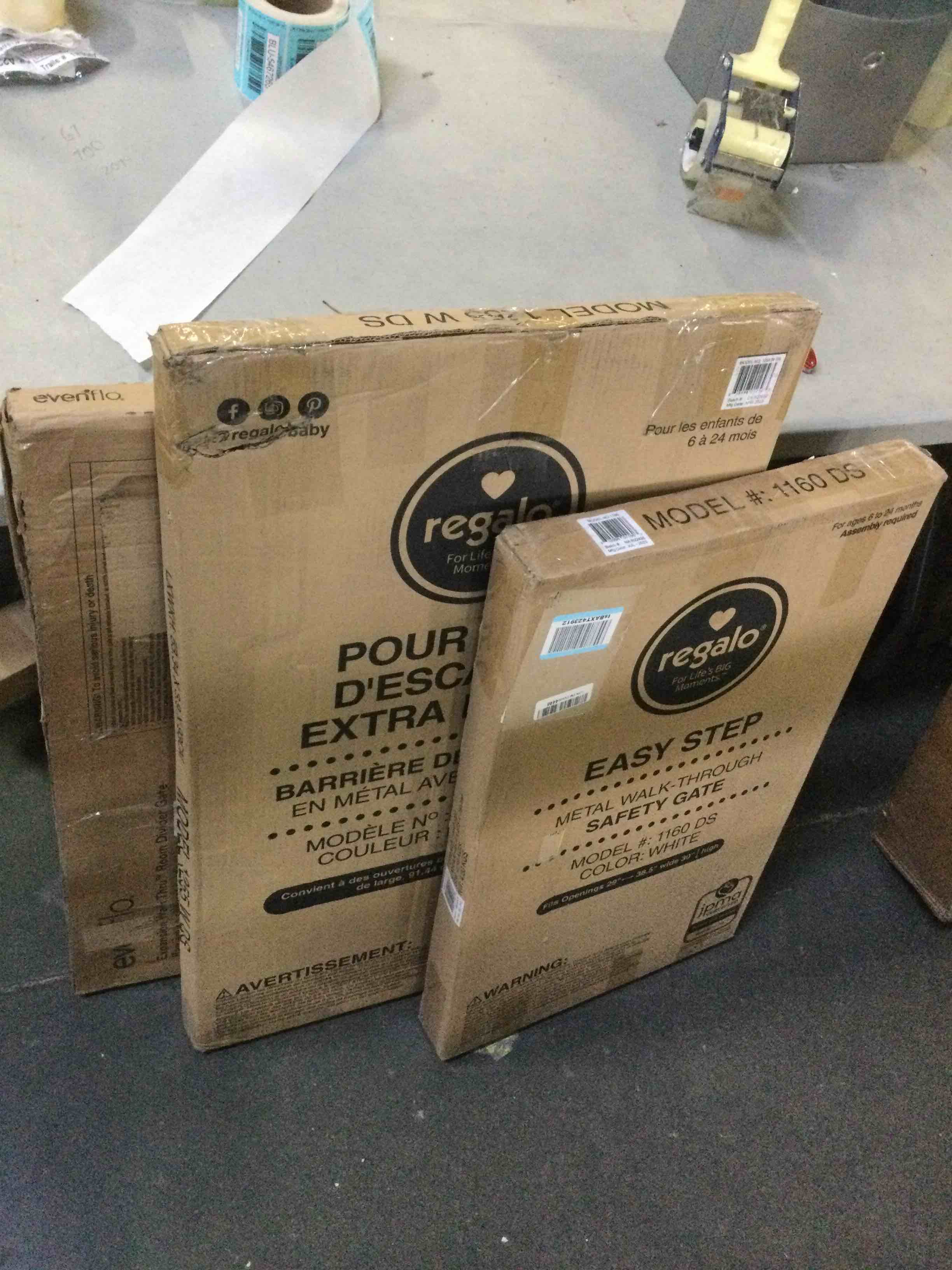 assorted safety gates 