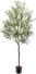 Olive Tree Artificial Indoor 6FT (72''), GTIDEA Artificial Tree Indoor Large Faux Olive Tree and Fruits Artificial Plants Silk Trees for Home Decor Office Living Room Spring (With Woven Basket & Moss)