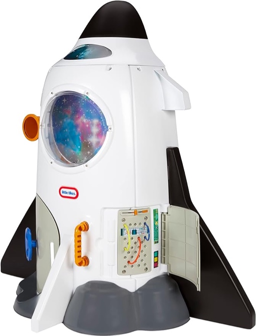 Little Tikes Adventure Rocket Realistic Space Astronaut Pretend Role Play for Kids, Boys, Girls, 2-6 Years Old