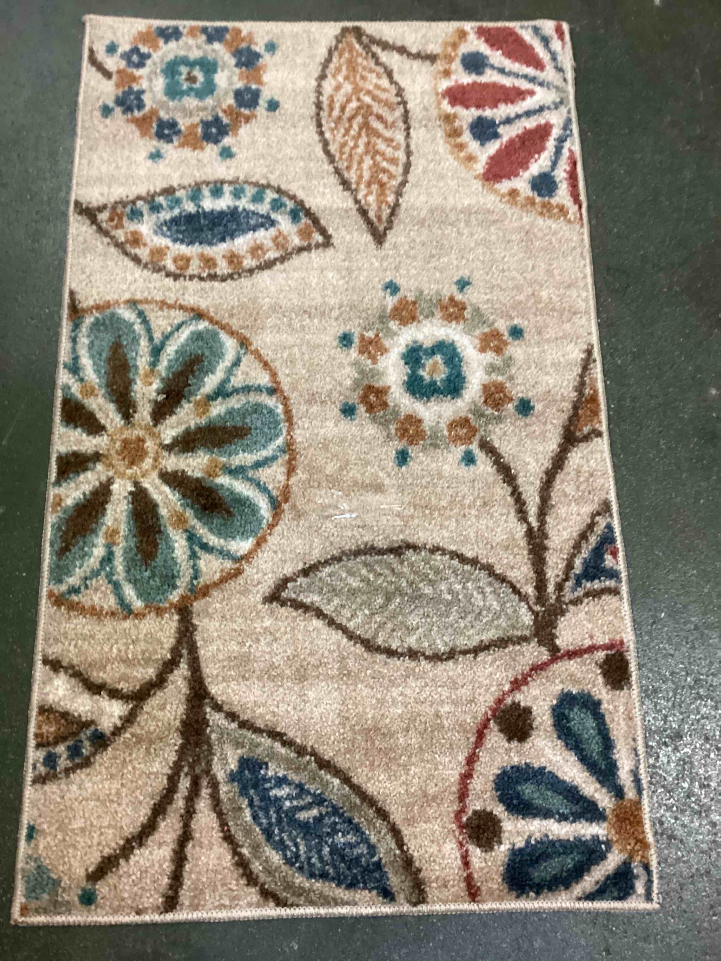 Floral kitchen Rug, 2 x 33