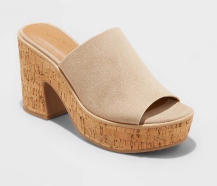 Nessa Platform Mule Heels - Universal Thread size 9 