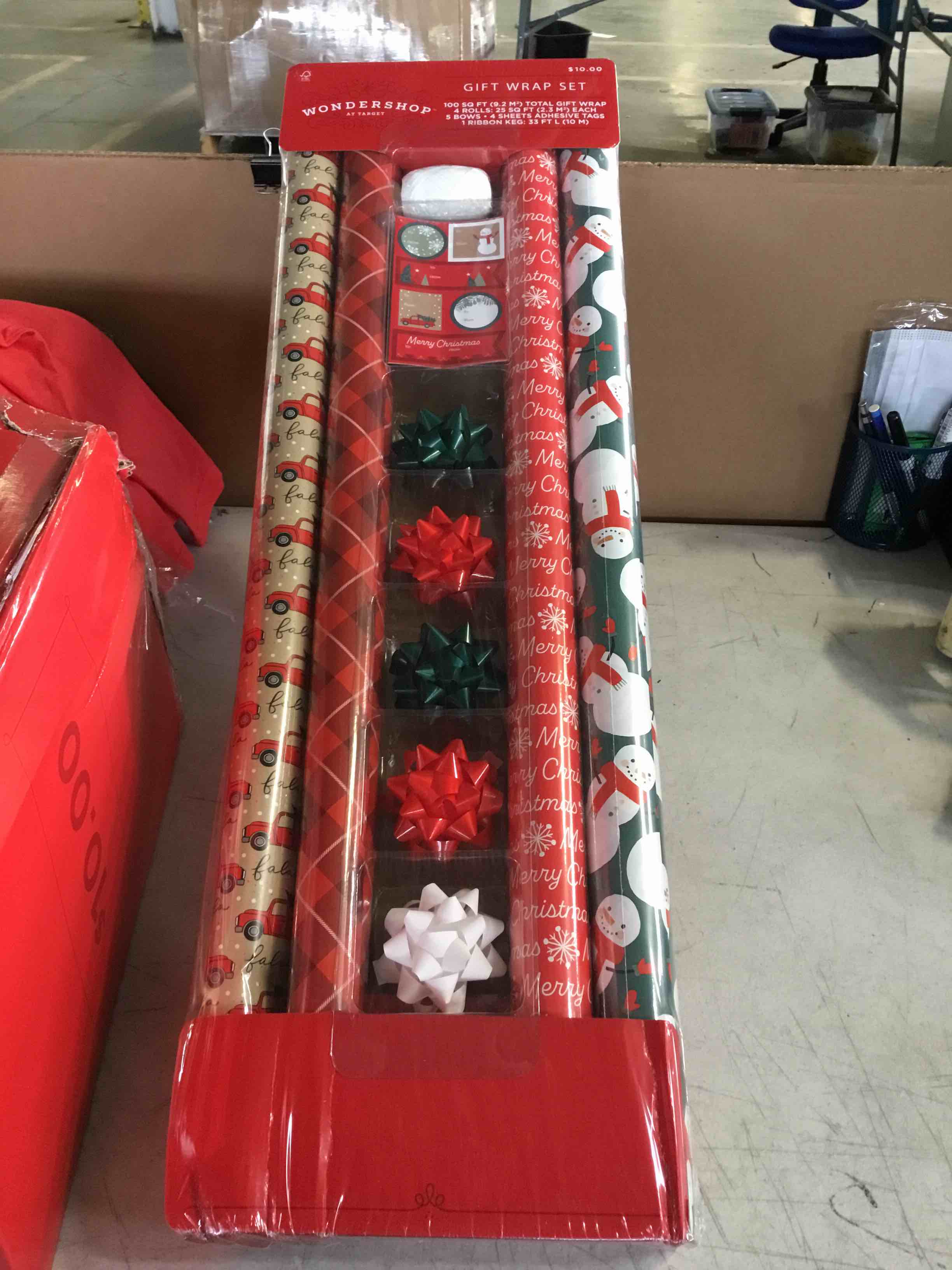 WONDERSHOP  GIFT WRAP SET 100 sq ft (9.2m2)