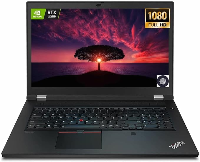 Lenovo ThinkPad P17 Gen 2 Business Laptop, 17.3" FHD IPS Anti-Glare Display
