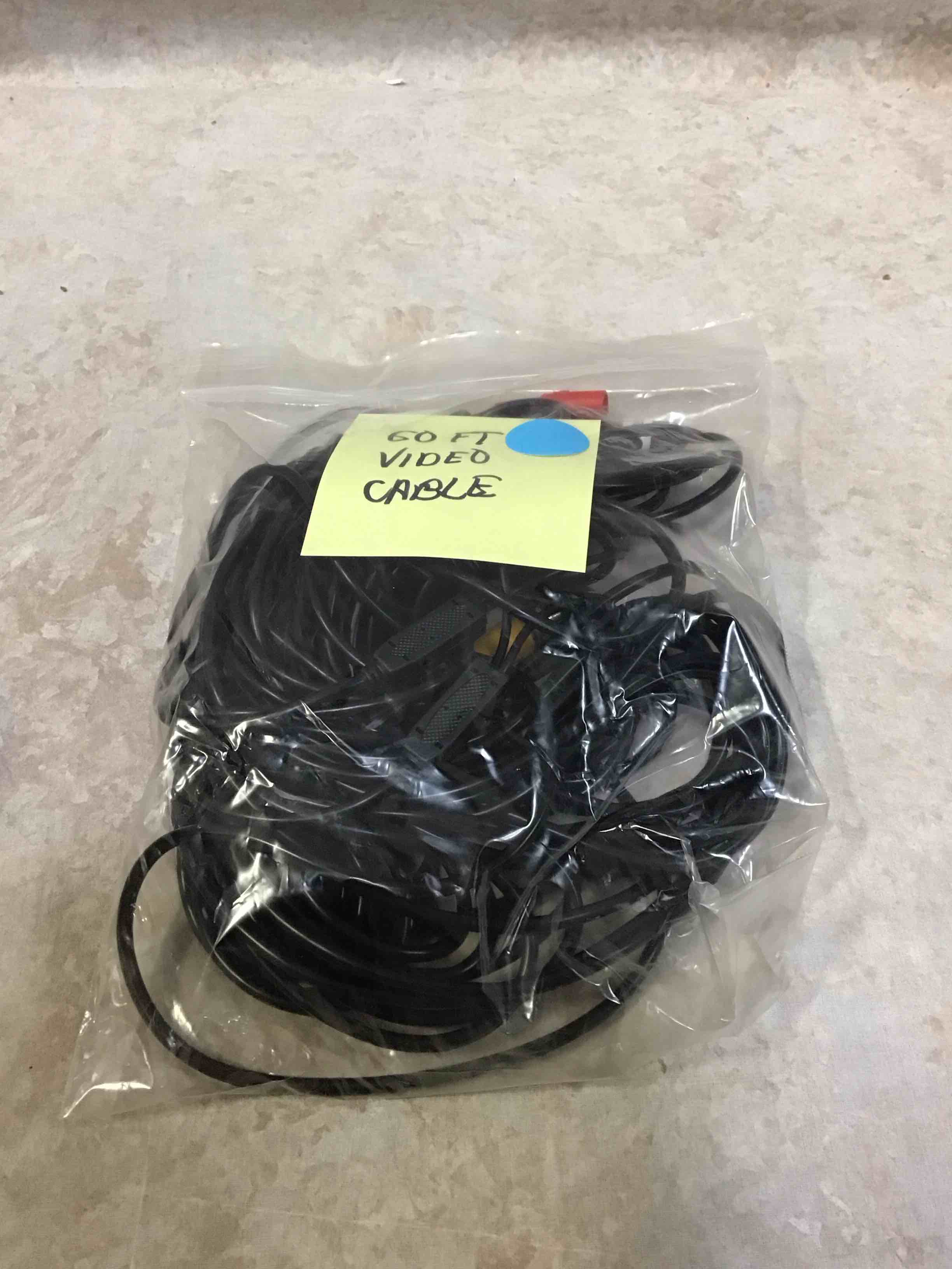 60’ video cable