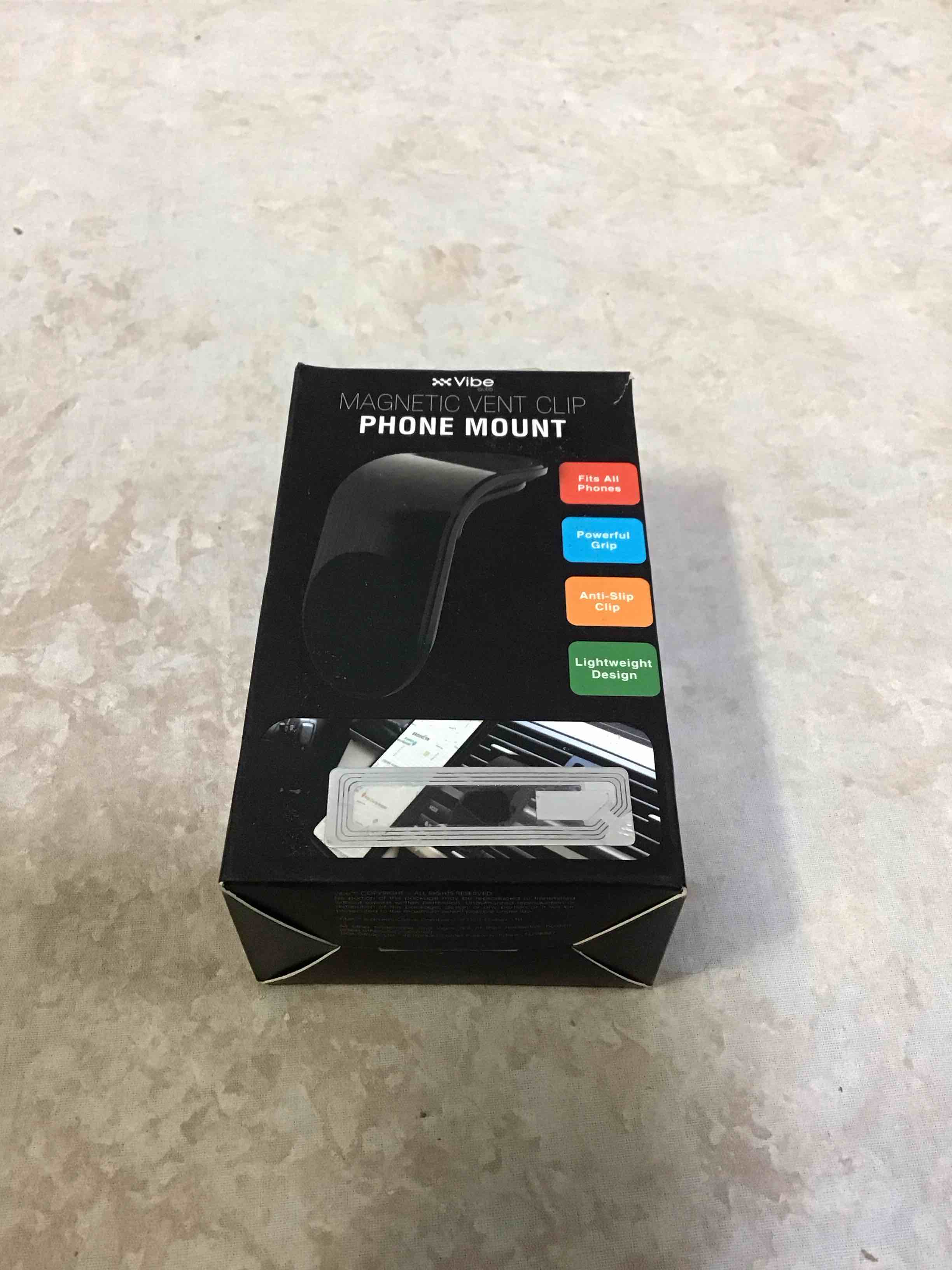 vibe magnetic vent clip phone mount