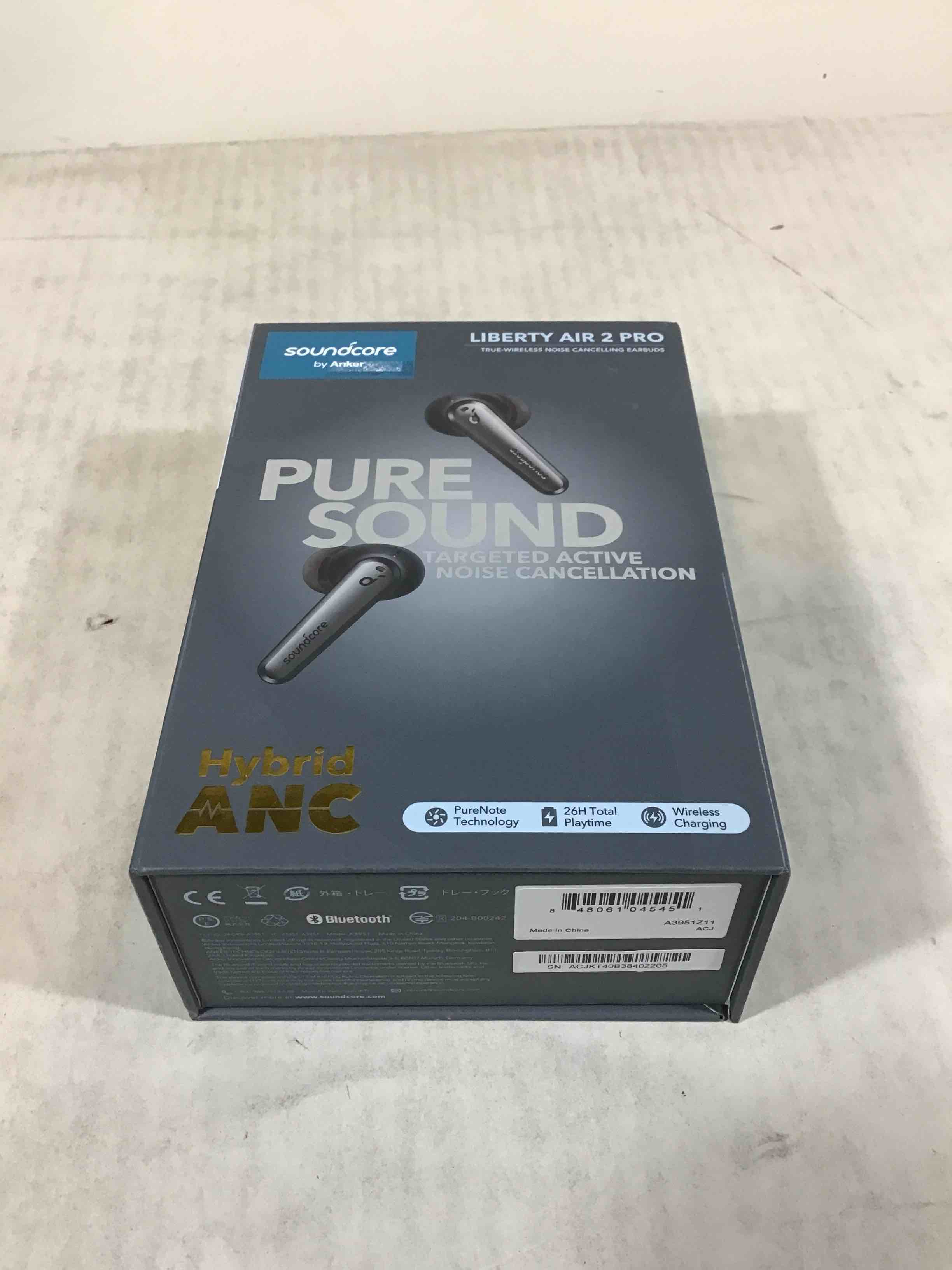 Soundcore by Anker Liberty Air 2 Pro True Wireless Bluetooth Noise Cancelling Earbuds - Black