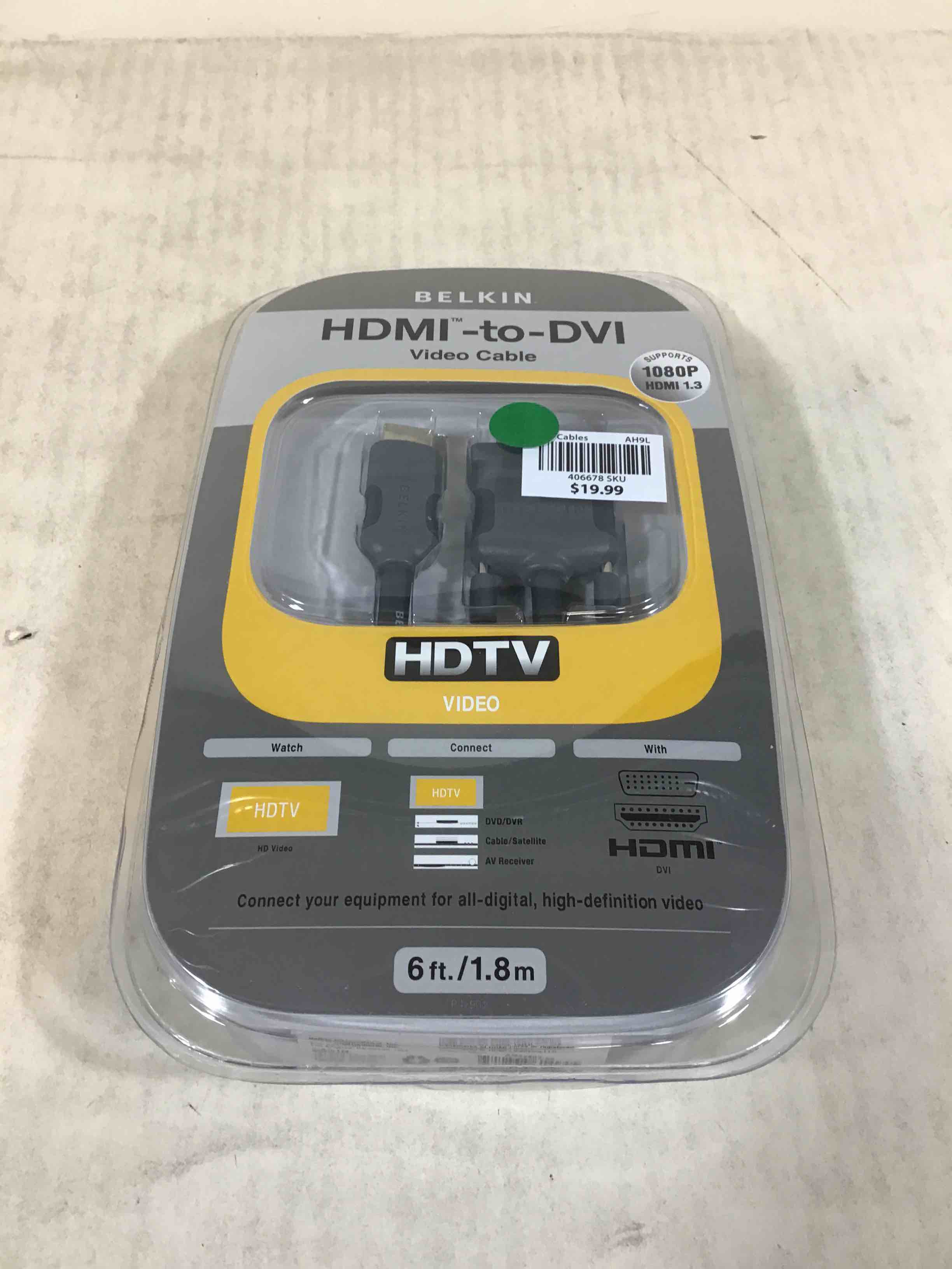 Belkin HDMi to DVI-D Cable