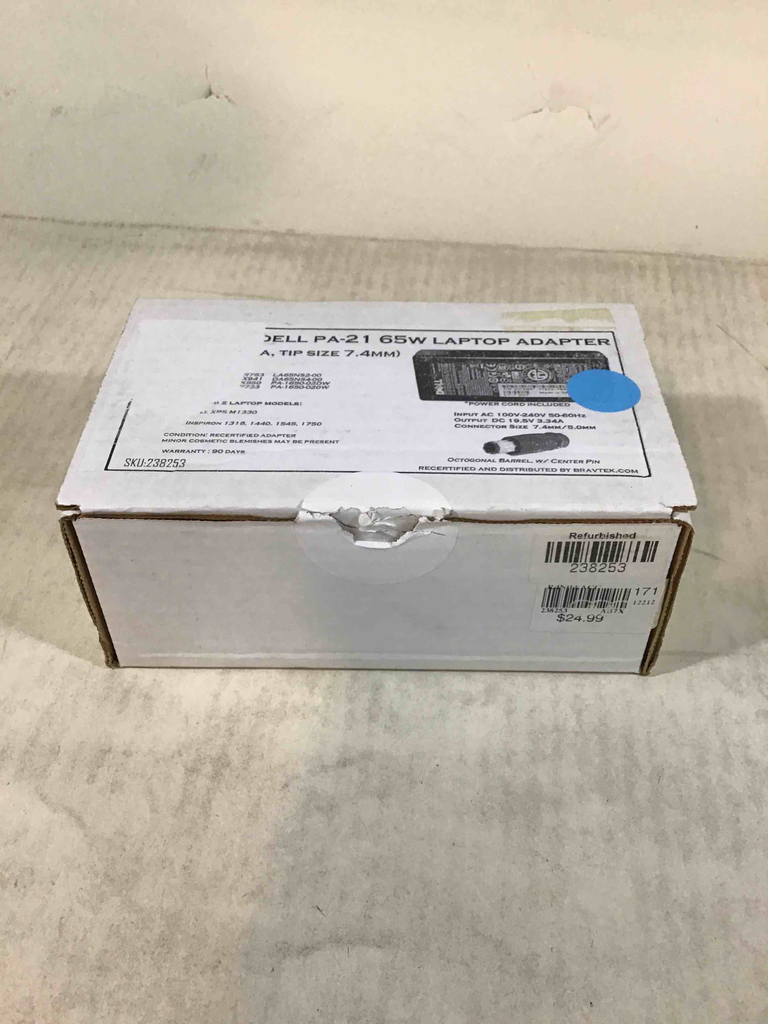 Original Dell PA-21 65W Laptop Adapter