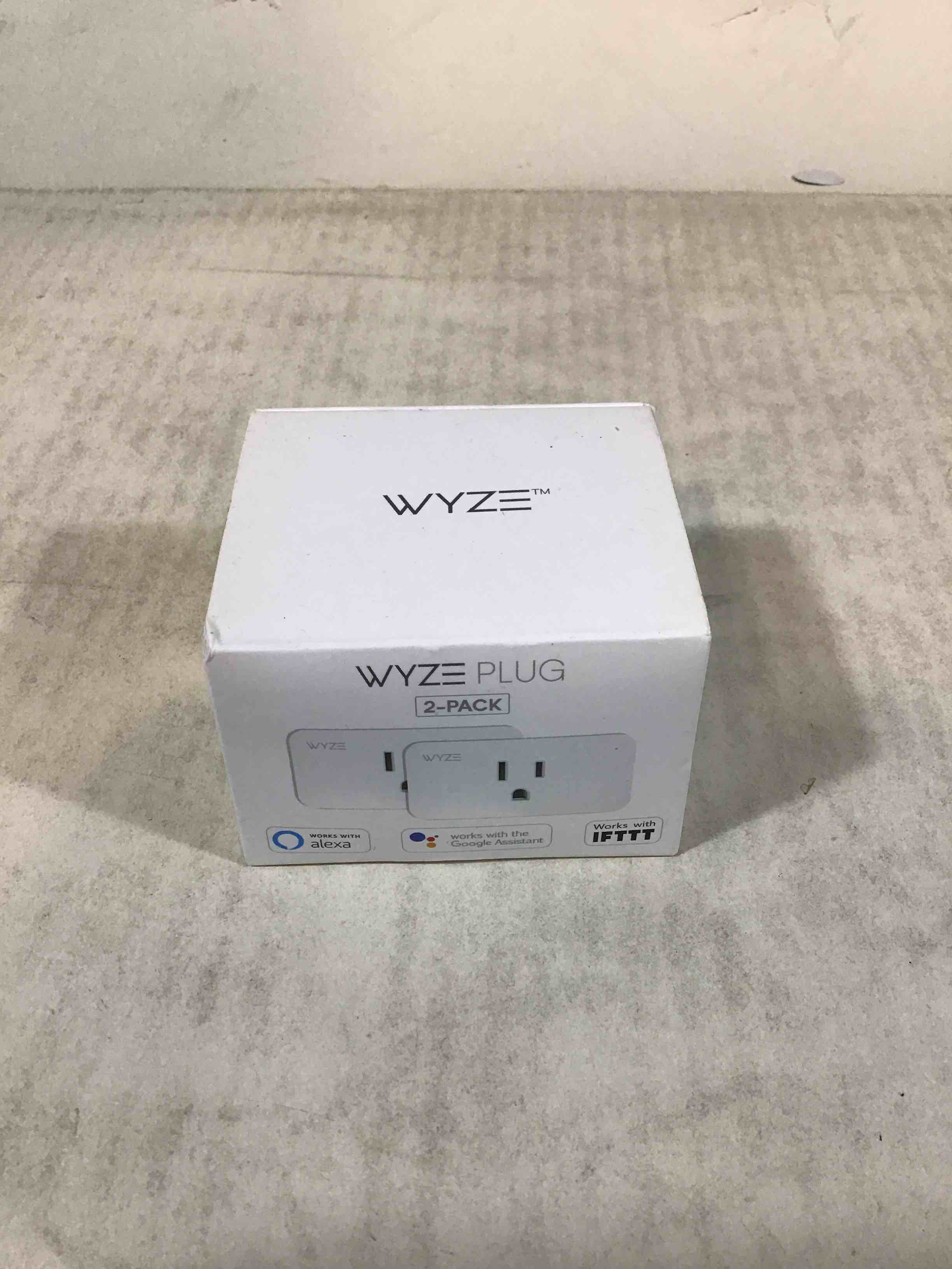 Wyze - Smart Plug Indoor (2-Pack) - White