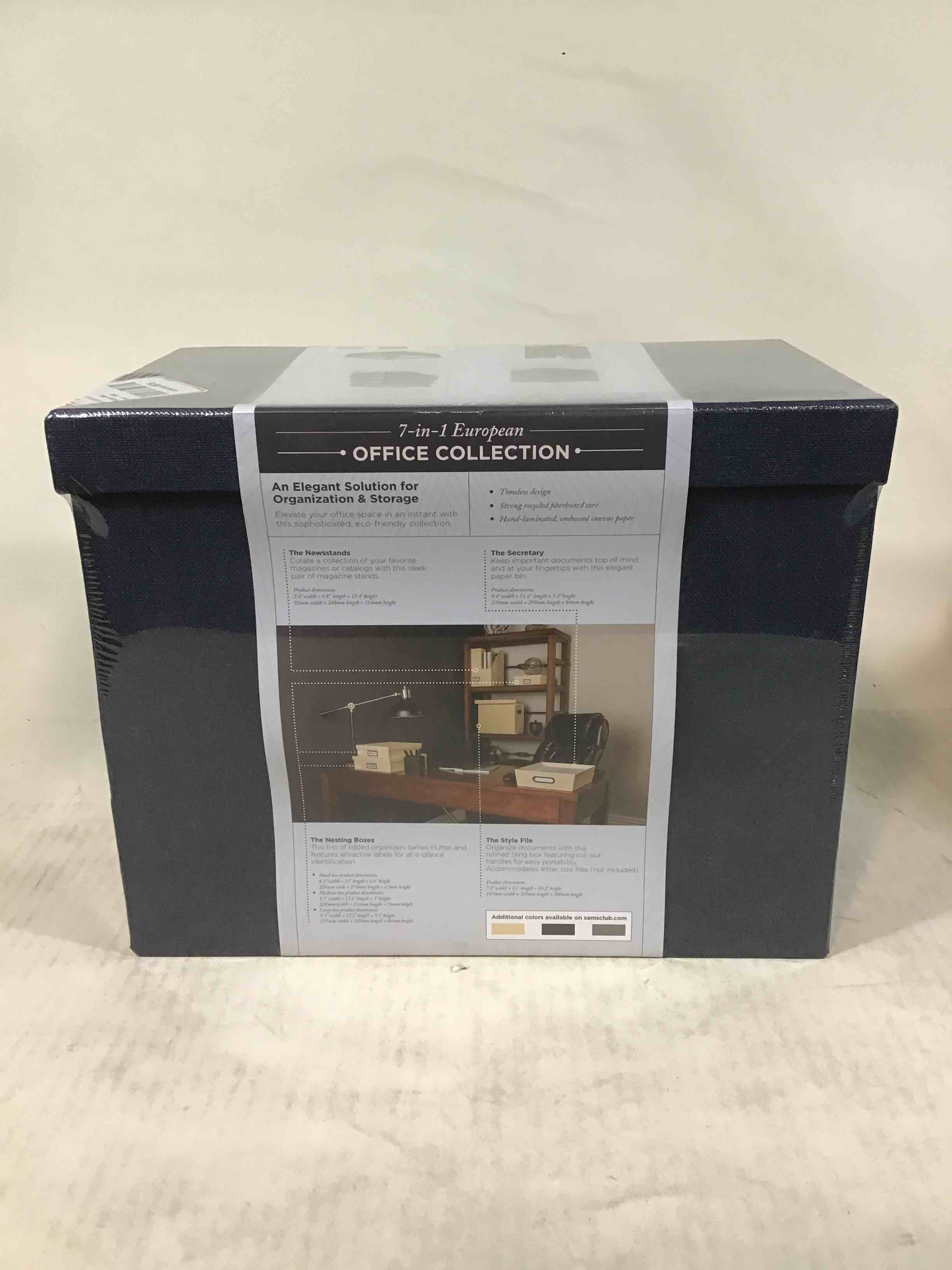 7 in 1 European Storage Office Collection