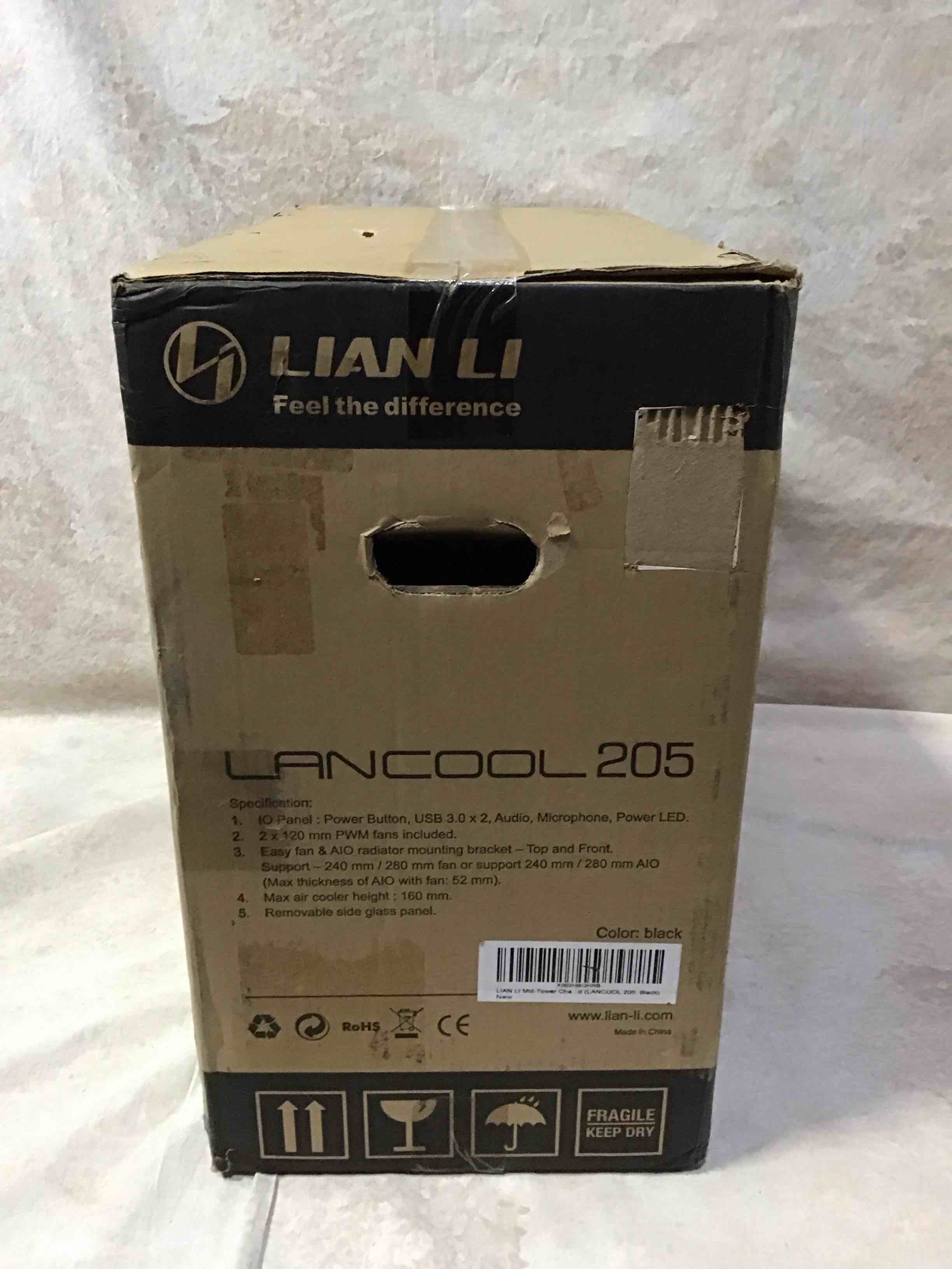 lian li lancool 205 gaming pc case