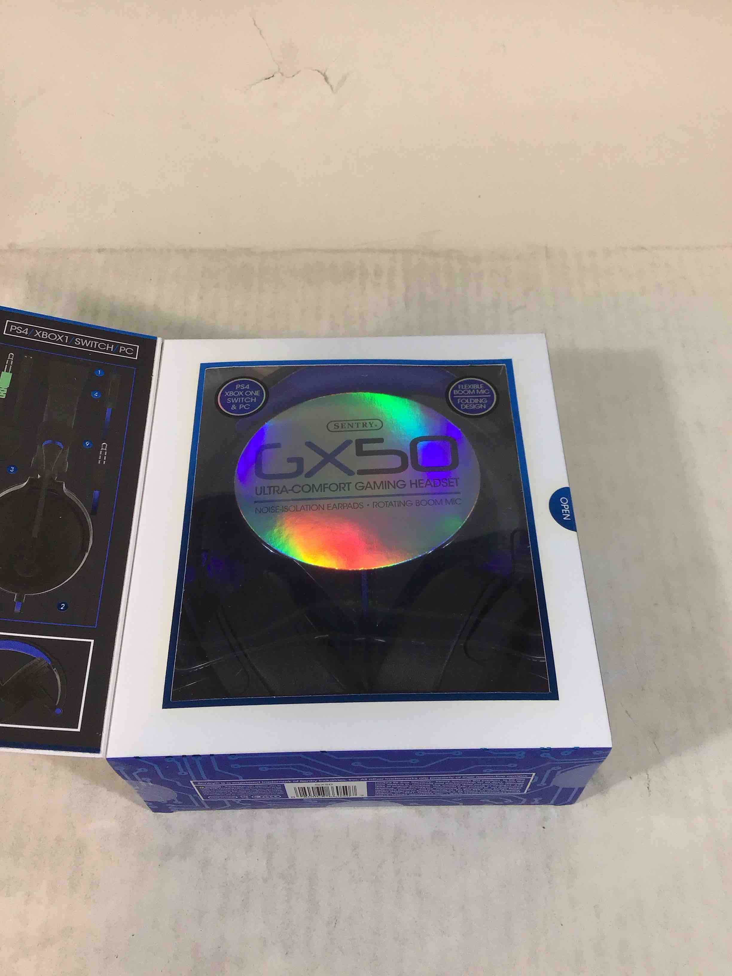 Condition photo showing New/Like New for SENTRY GX50 GAMING HEADPHONES