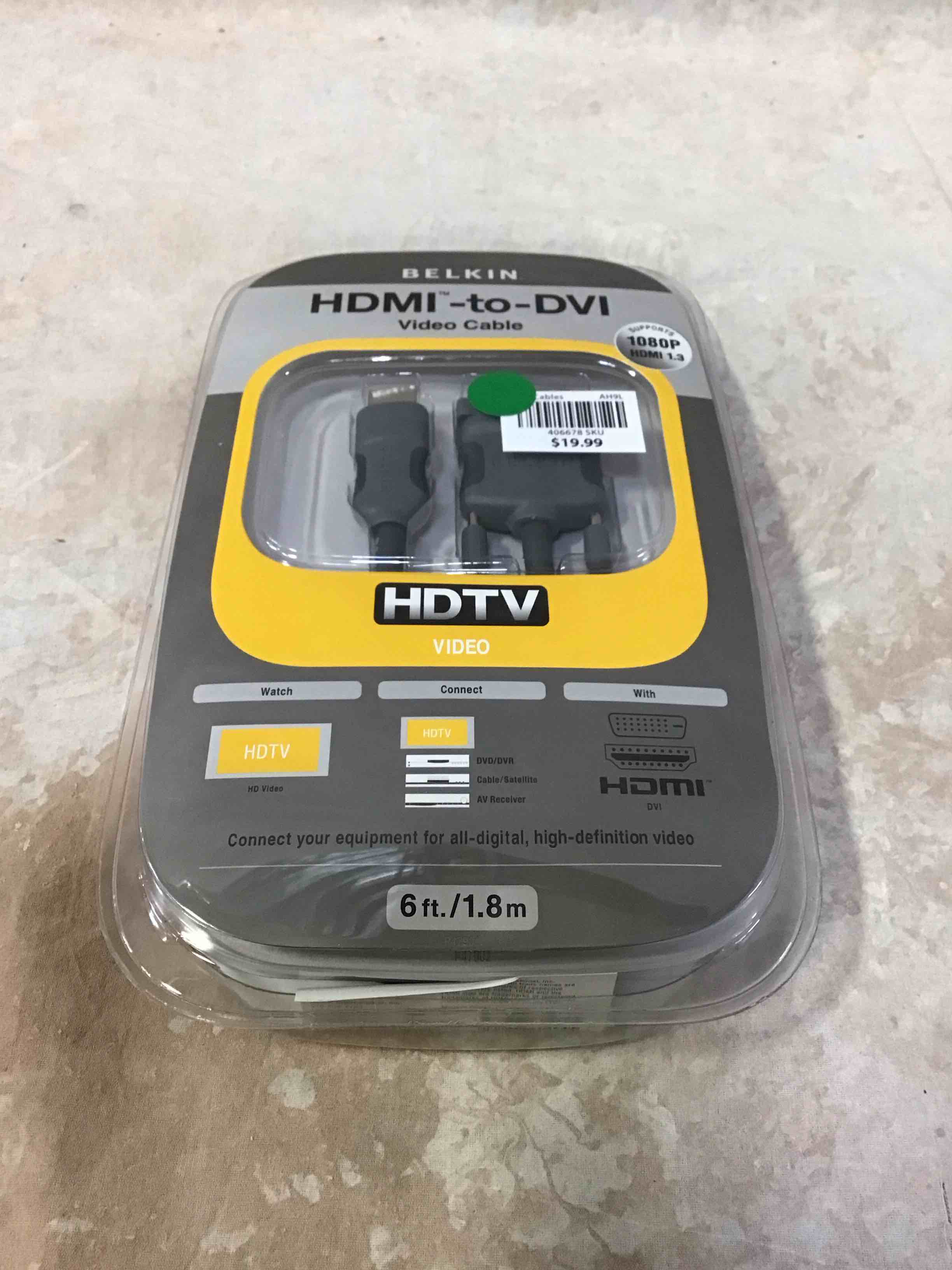 belkin hdmi to dvi-d cable