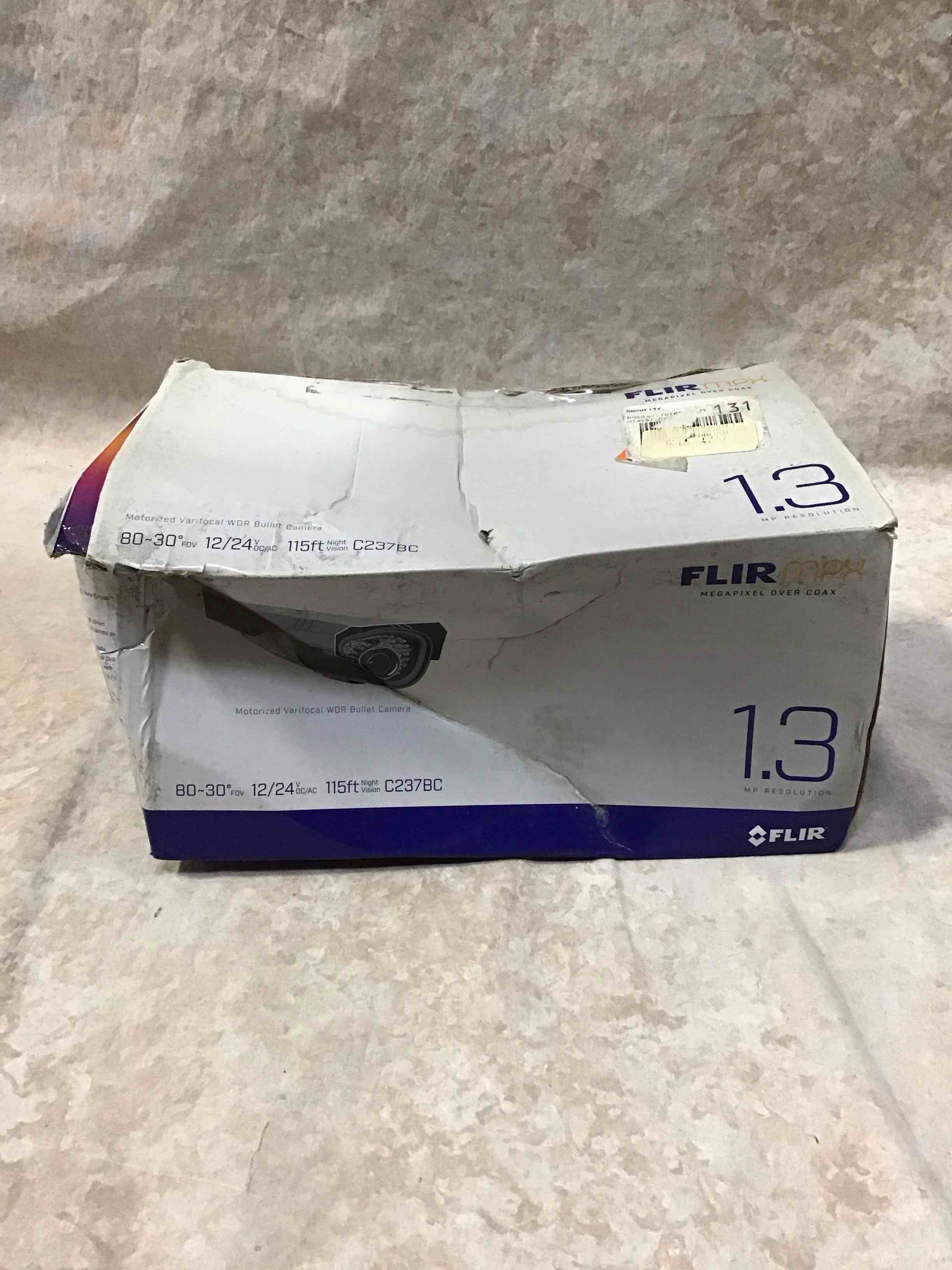 Condition photo showing Good Condition for FLIR C237BC 1.3 Megapixel Surveillance Camera, Bullet