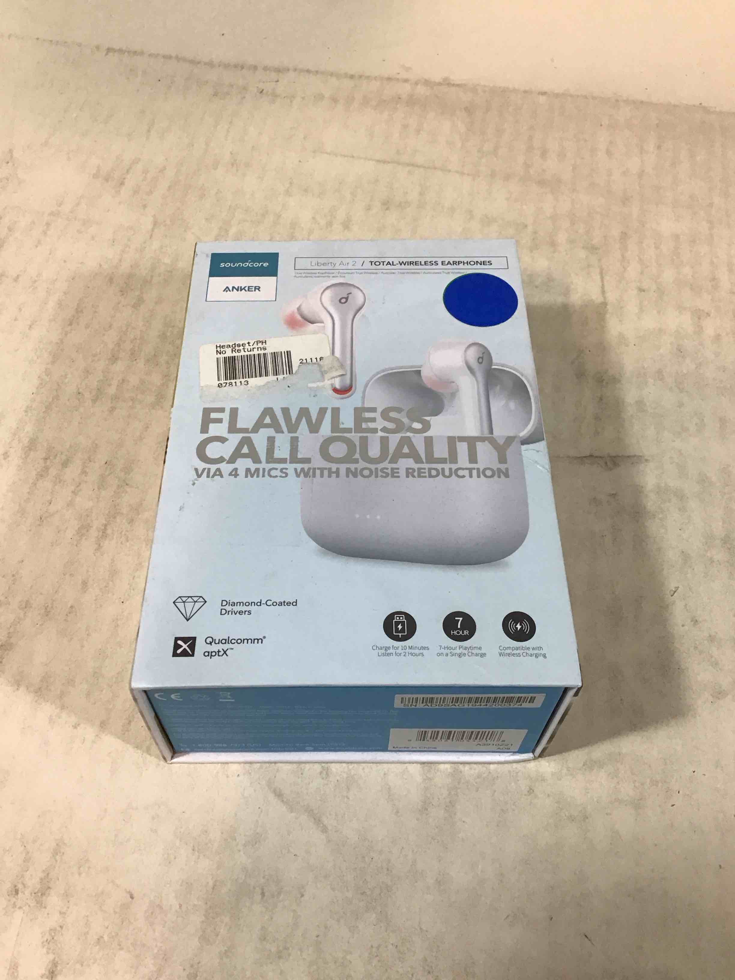 Condition photo showing Good Condition for Anker SoundCore Liberty Air 2 TWS In-Ear Headphones  White