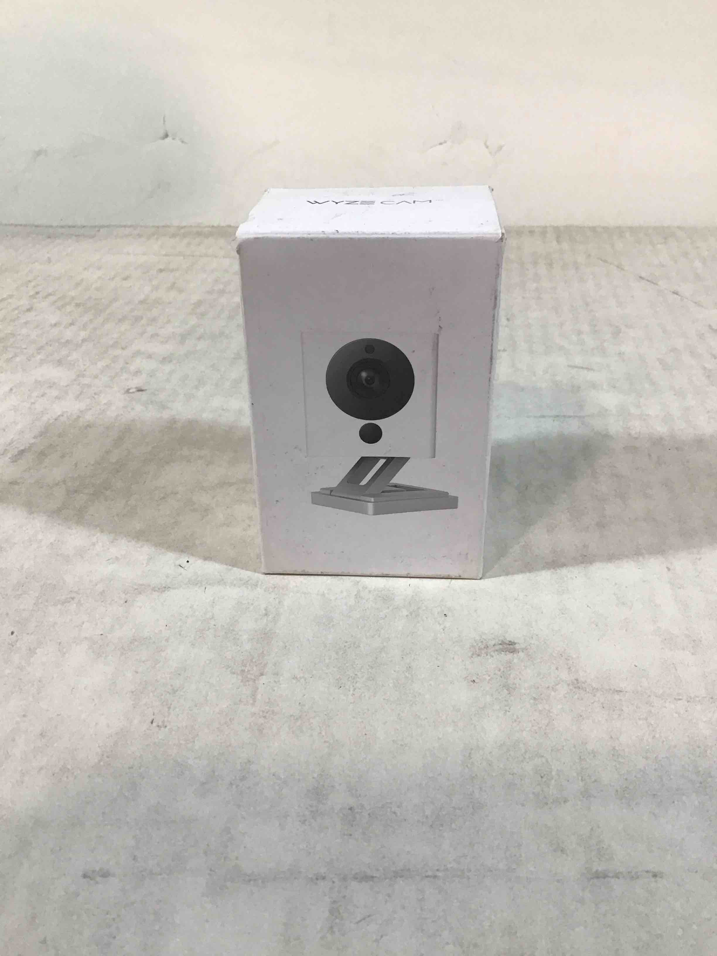 Wyze Cam 1080p HD Indoor Wireless Smart Home Security Camera with Night Vision, 2-Way Audio, Works with Alexa & the Google Assistant, One Pack, White