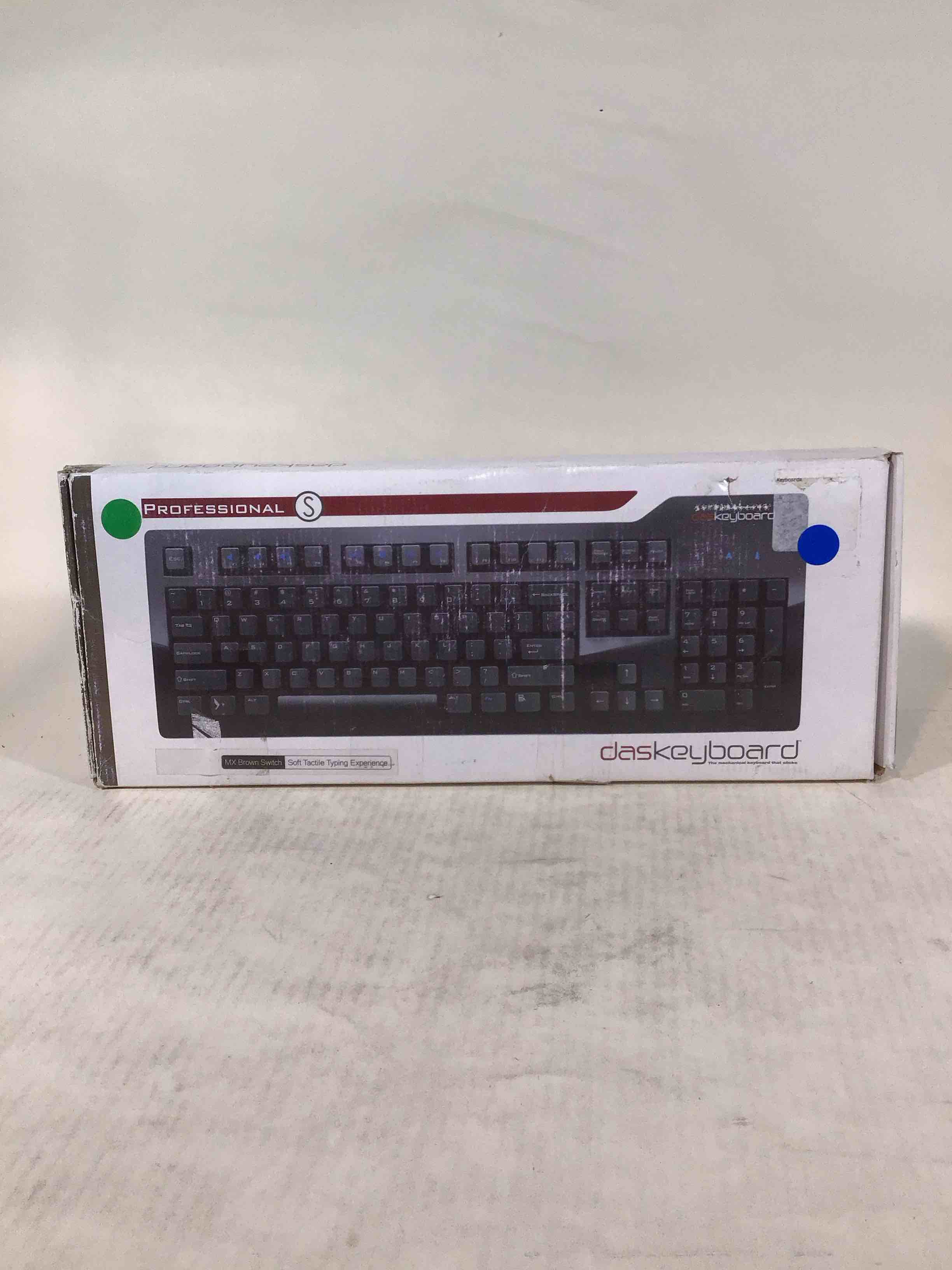Condition photo showing Good Condition for Das Keyboard Model S Professional MX Brown Mechanical Keyboard DASK3MKPROSIL