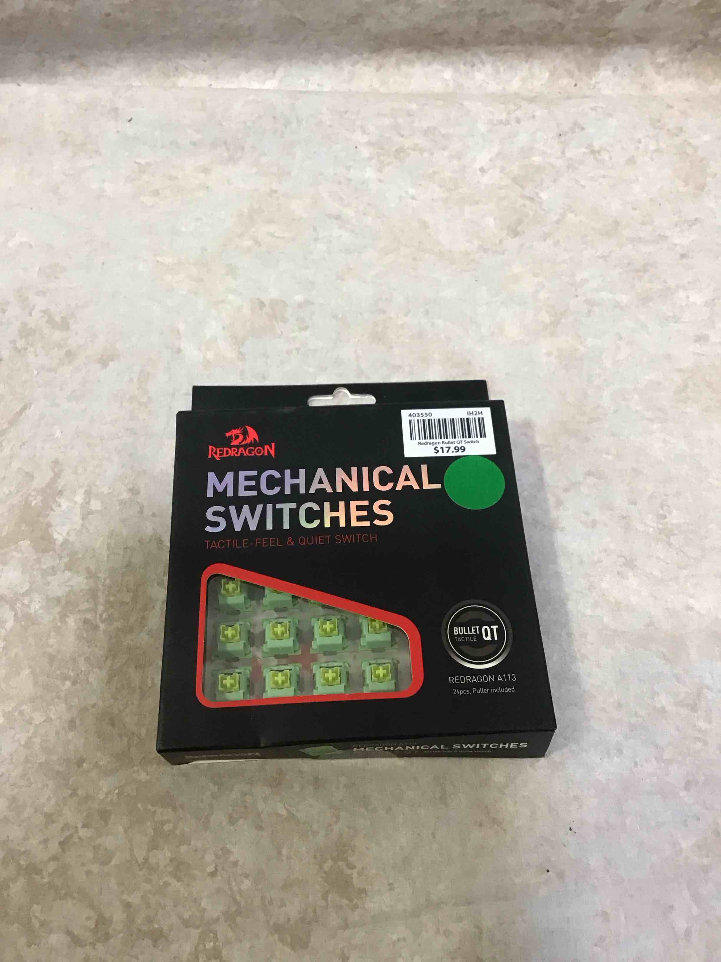 Condition photo showing New/Like New for Redragon Mechanical Switches 