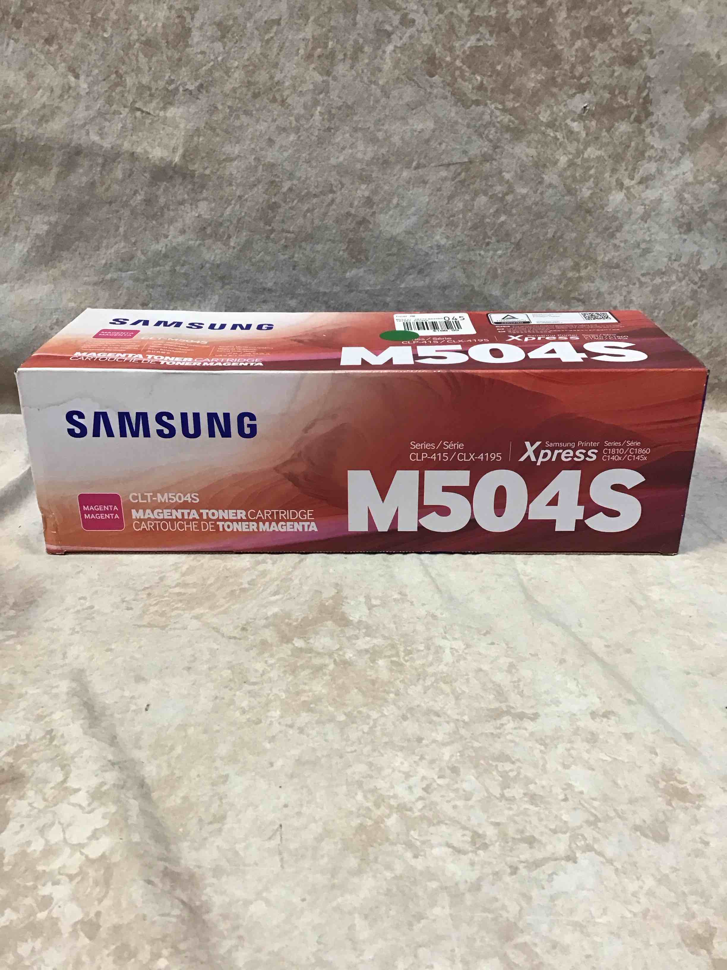 Condition photo showing New/Like New for HP  HEWSU296A  Samsung CLT-M504S Magenta Toner Cartridge  1 Each