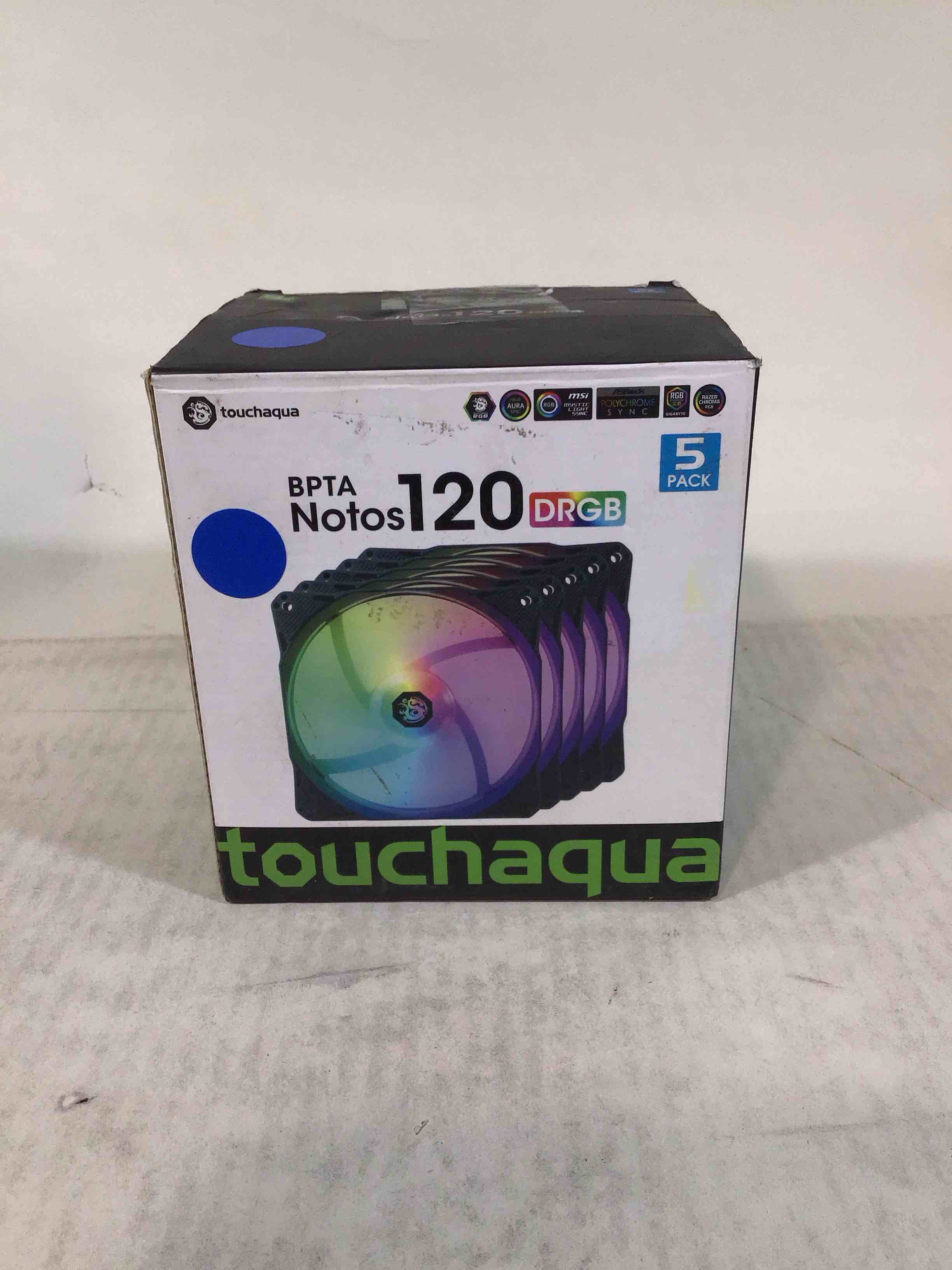 Condition photo showing Good Condition for bitspower notos 120mm case fan  drgb computer fan pwm pc cooling fan led high airflow desktop silent cooler 1800 rpm w/pwm fan hub digital rgb controller (5 pack)