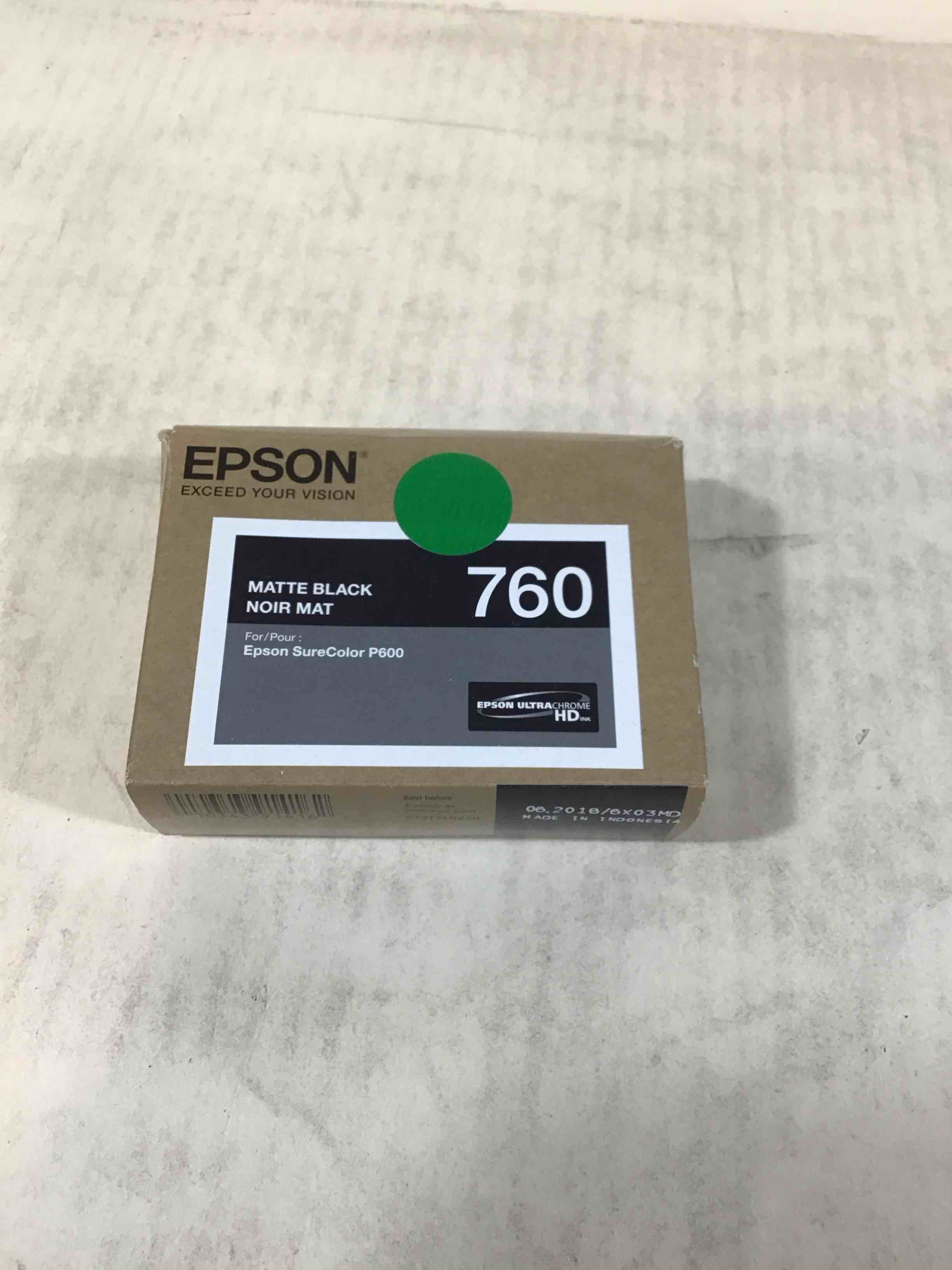 Condition photo showing New/Like New for Epson EPST760820 760 Ink Cartridge 1 Each