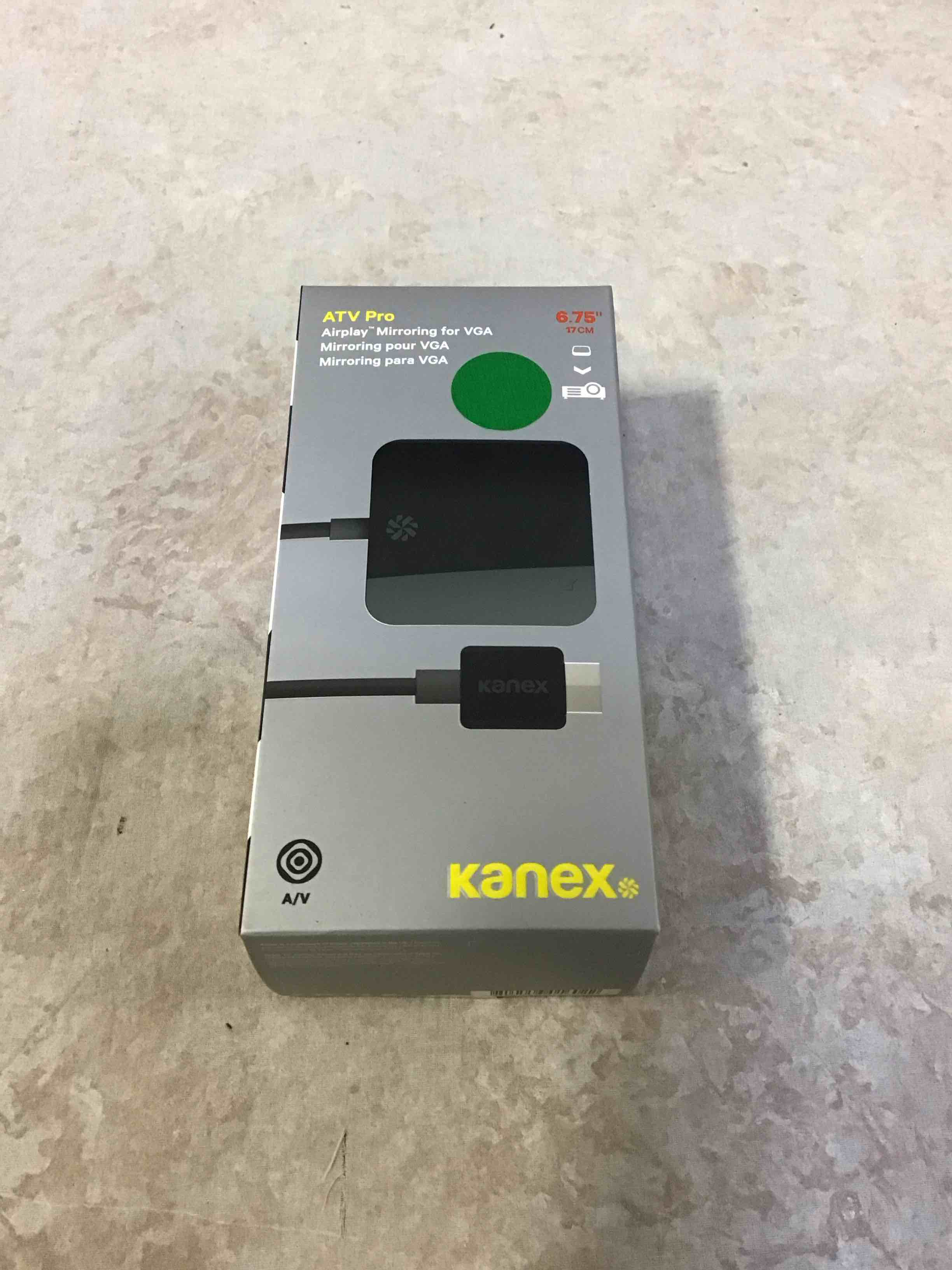 Condition photo showing New/Like New for Kanex HDMI to VGA Adapter for Apple TV (2nd-3rd gen)- HDCP Compliant (ATVPROX) (B00VQPAIUK)