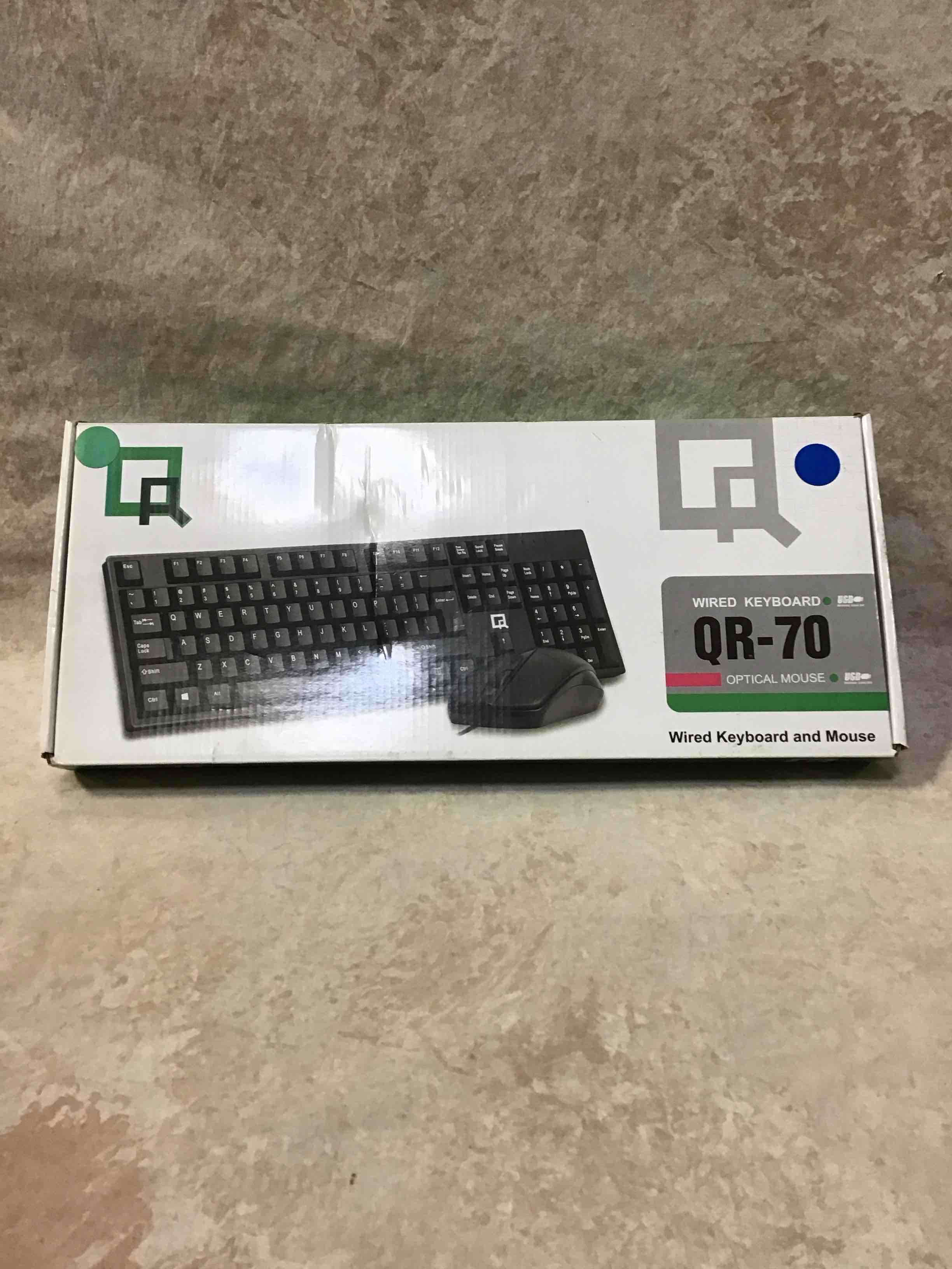 Wired Keyboard and Mouse Combo
