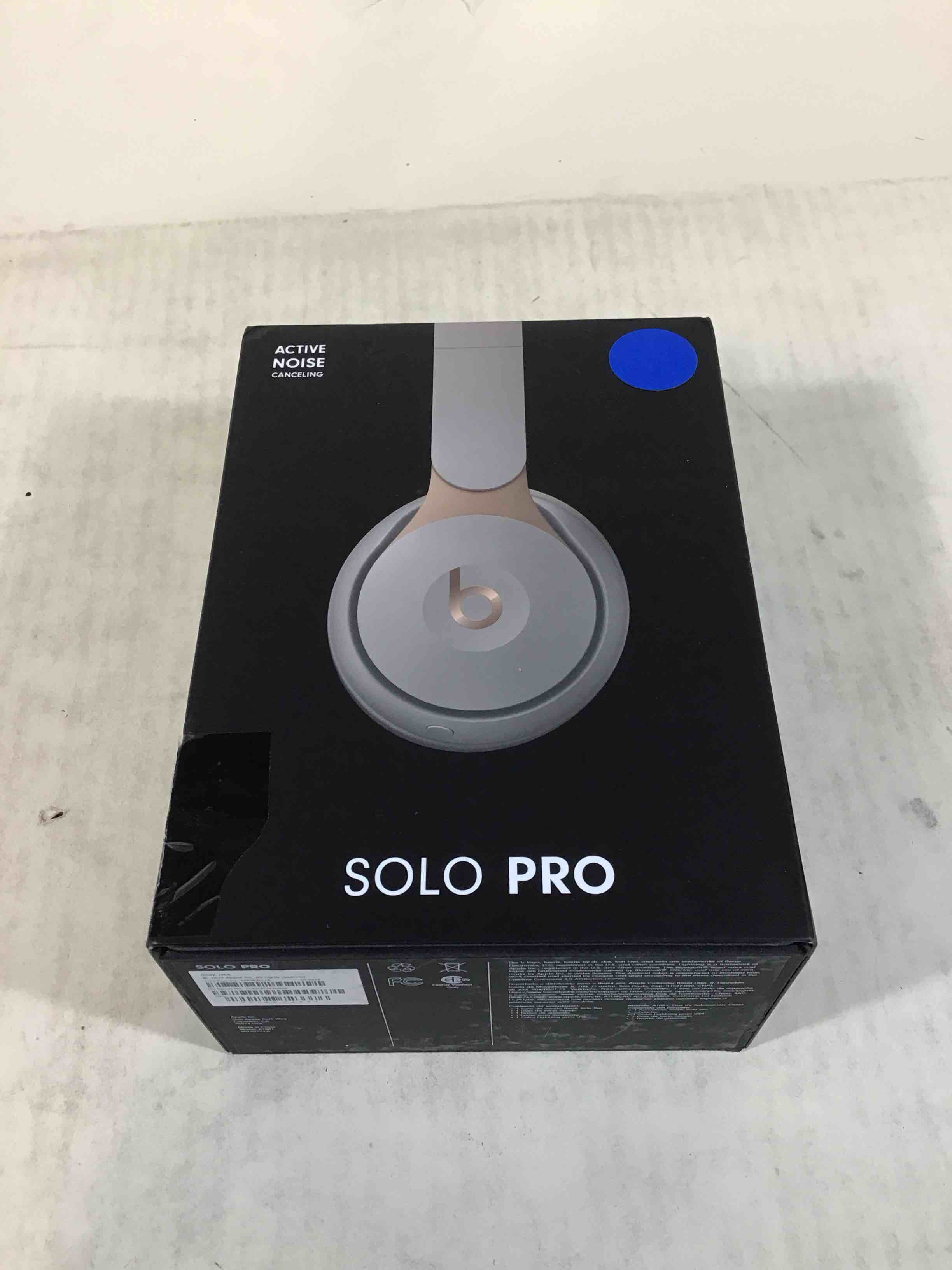 Condition photo showing Good Condition for Beats by Dr. Dre - Solo Pro Wireless Noise Cancelling On-Ear Headphones - Gray