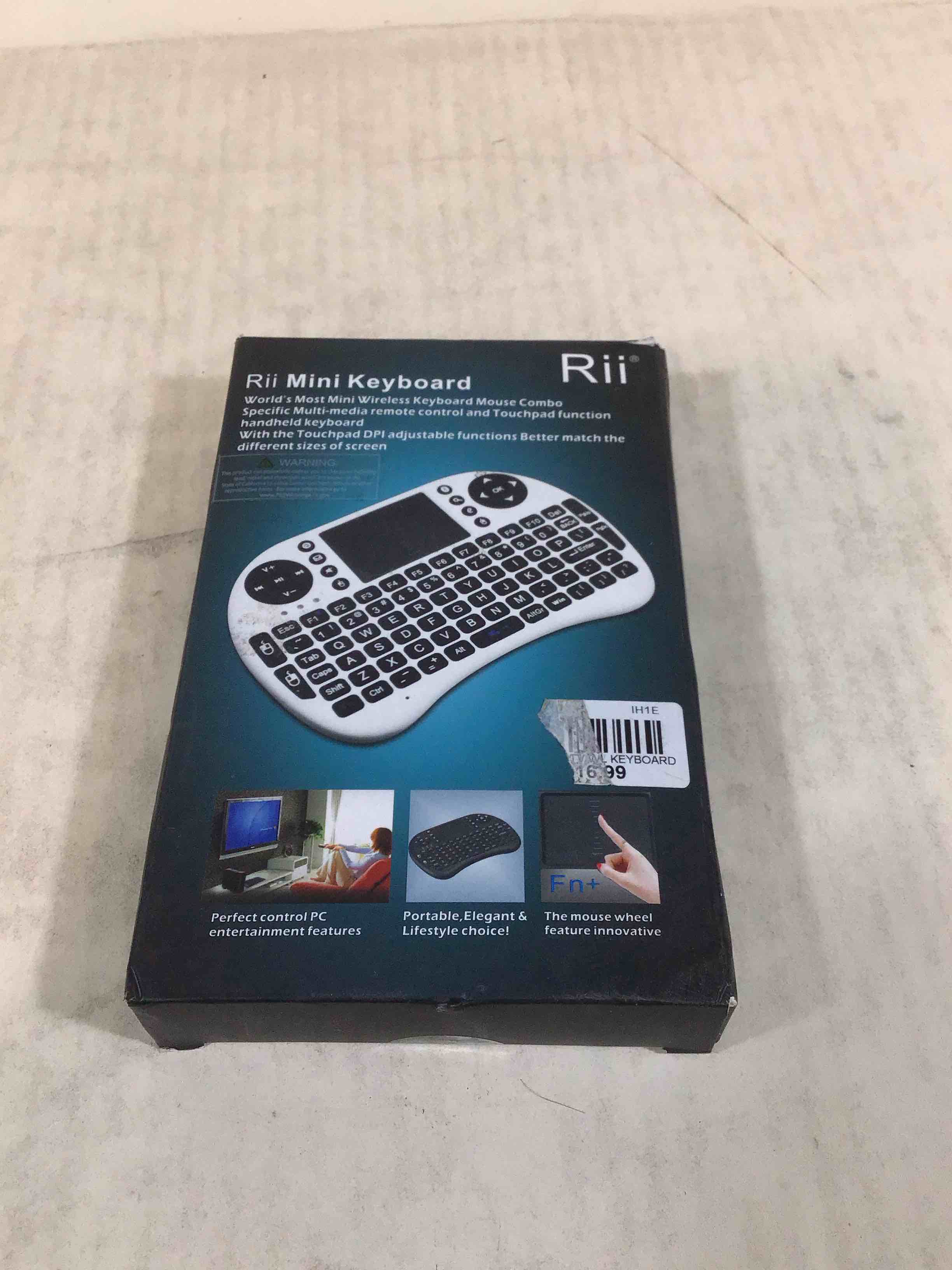 Condition photo showing Good Condition for Riitek Rii Mini I8 2.4ghz Portable Wireless Mini Keyboard Usb With Touchpad Mouse Rt-mwk08rf