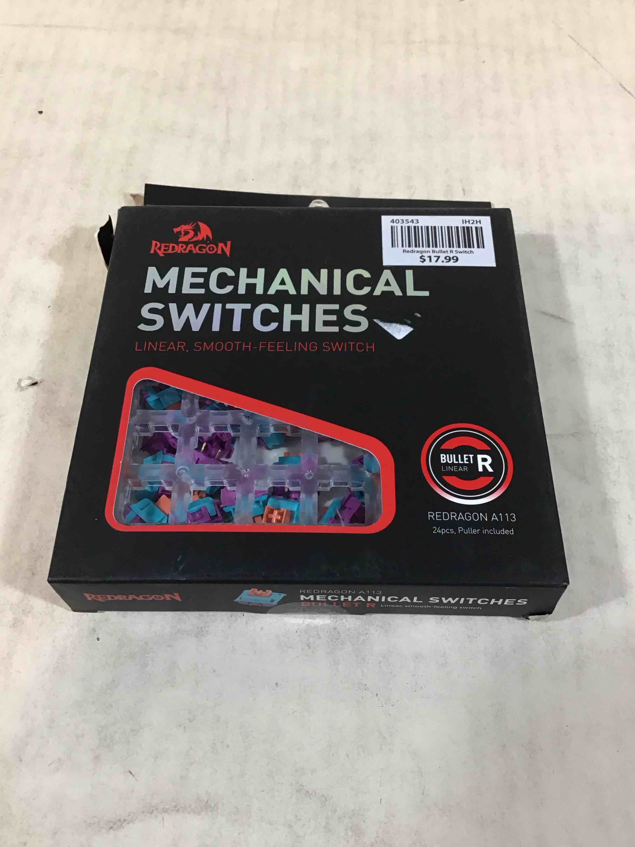 Condition photo showing Good Condition for Redragon Mechanical Switches 