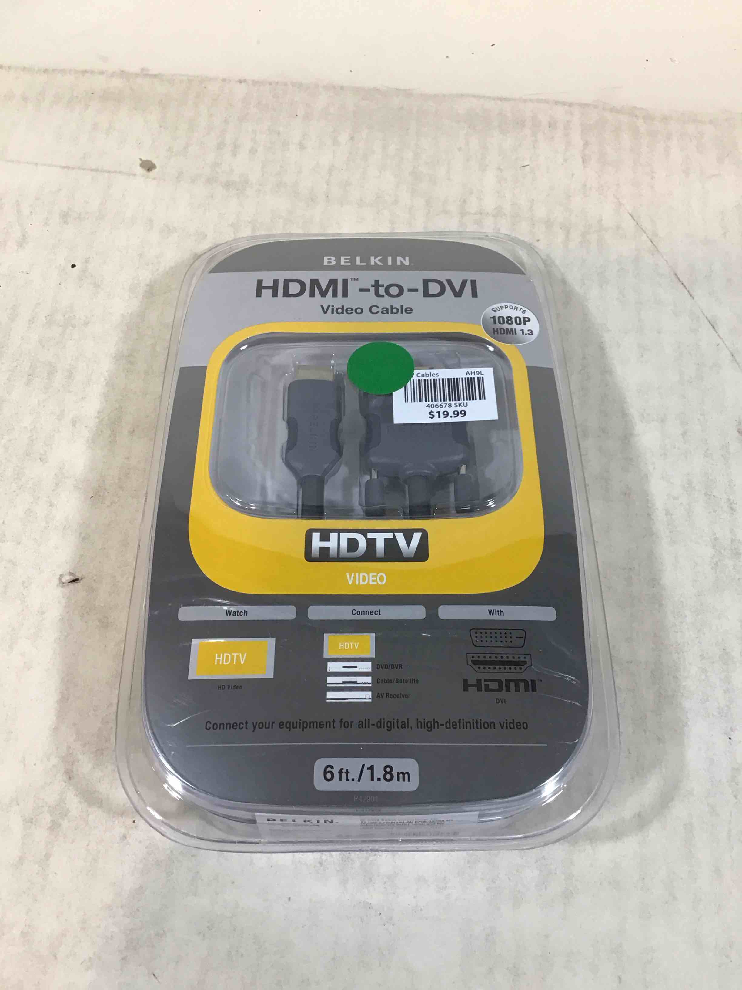 Belkin HDMi to DVI-D Cable