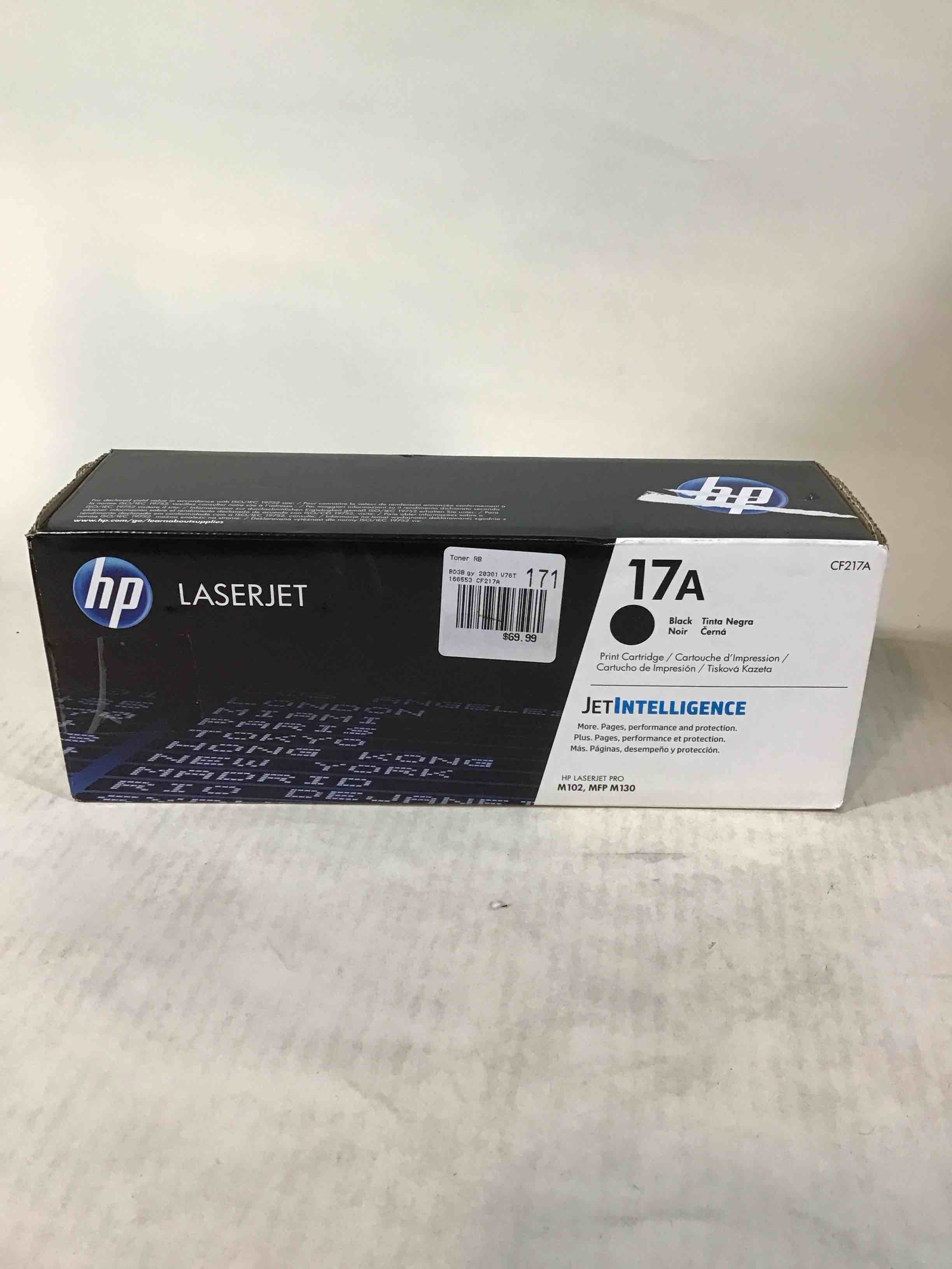 Condition photo showing New/Like New for HP 17A Black Original LaserJet Toner Cartridge  ~1 600 pages  CF217A