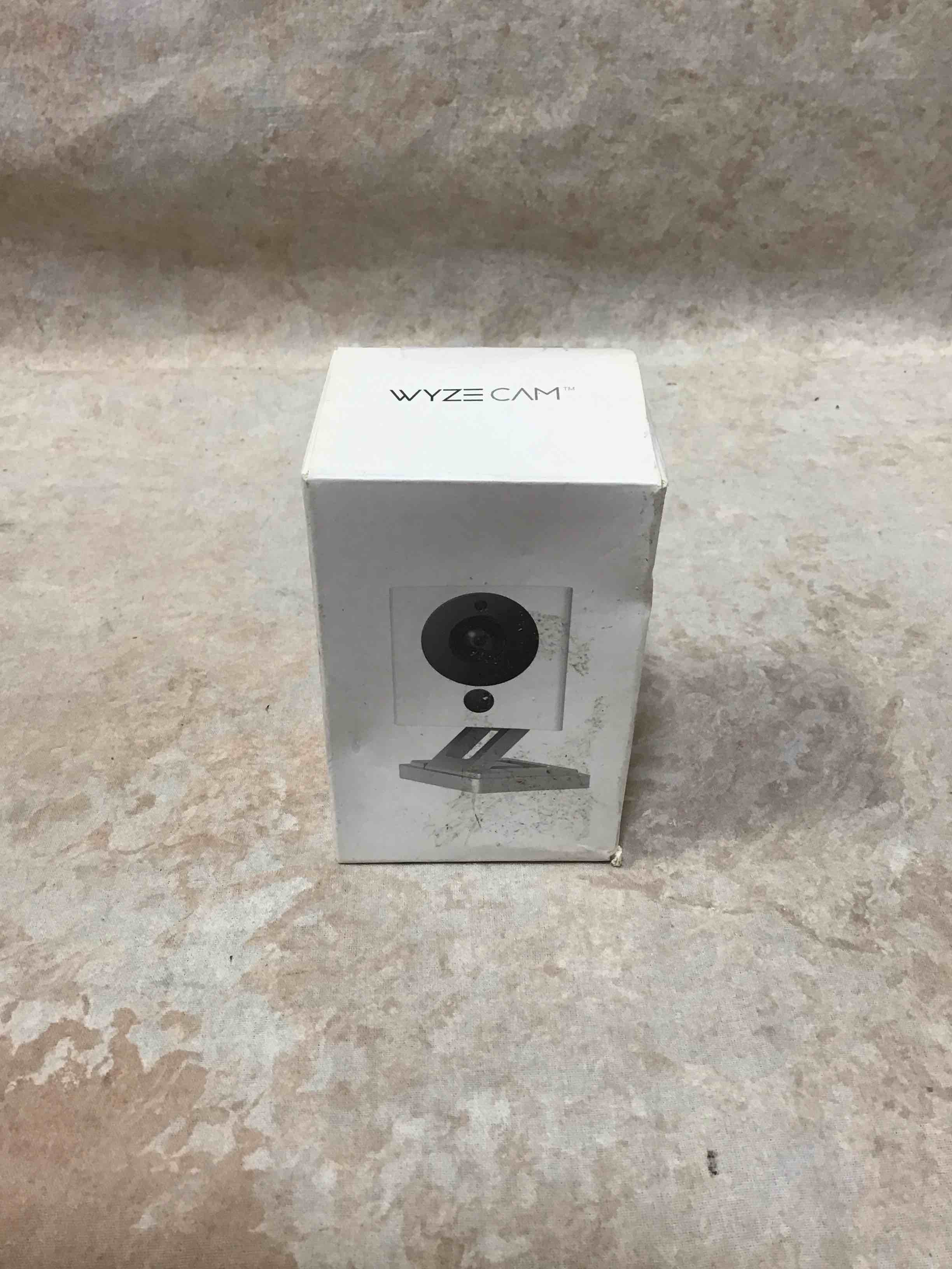 Condition photo showing Good Condition for Wyze Cam 1080p HD Indoor Wireless Smart Home Security Camera with Night Vision, 2-Way Audio, Works with Alexa & the Google Assistant, One Pack, White