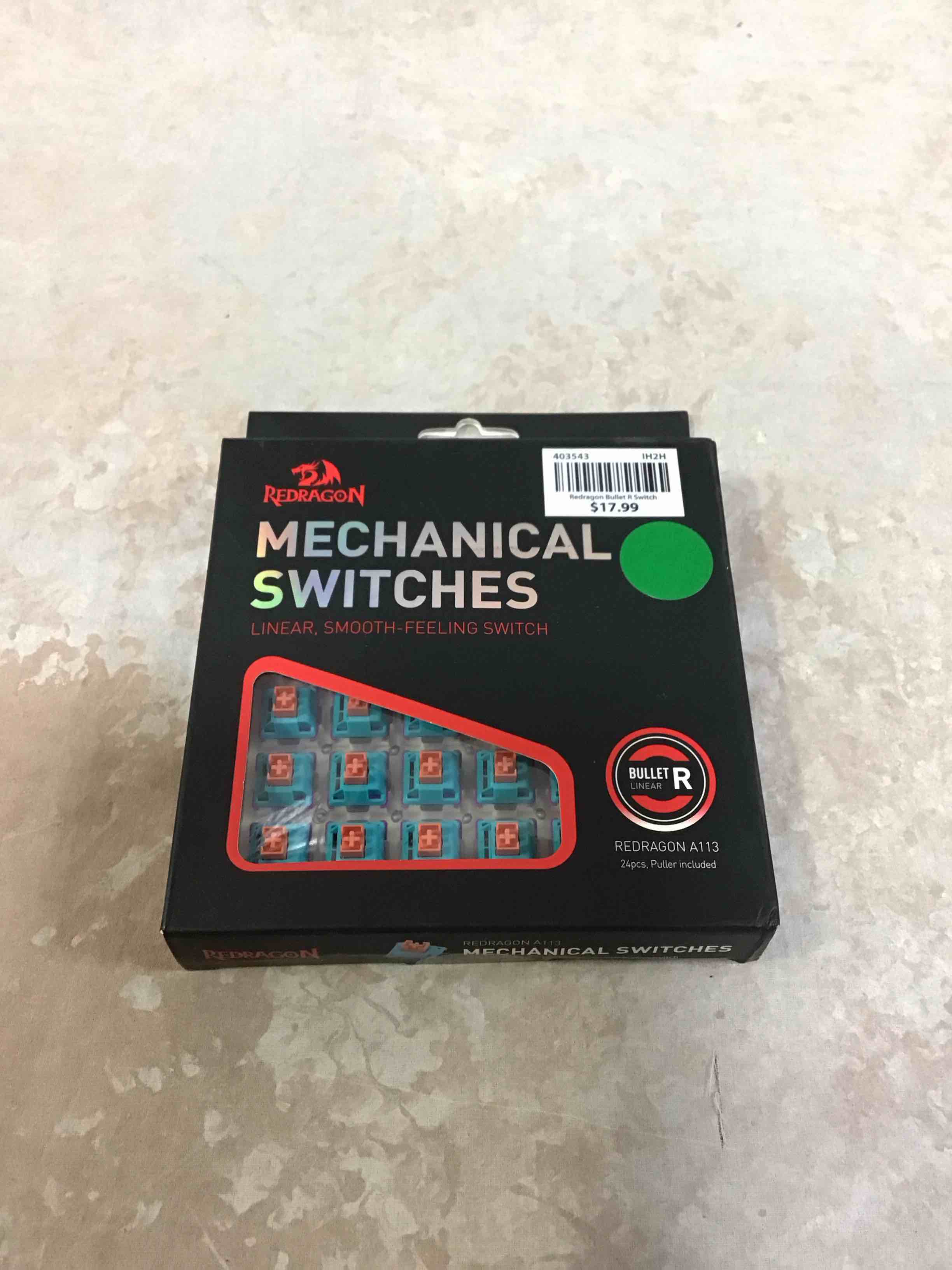 Condition photo showing New/Like New for Redragon Mechanical Switches