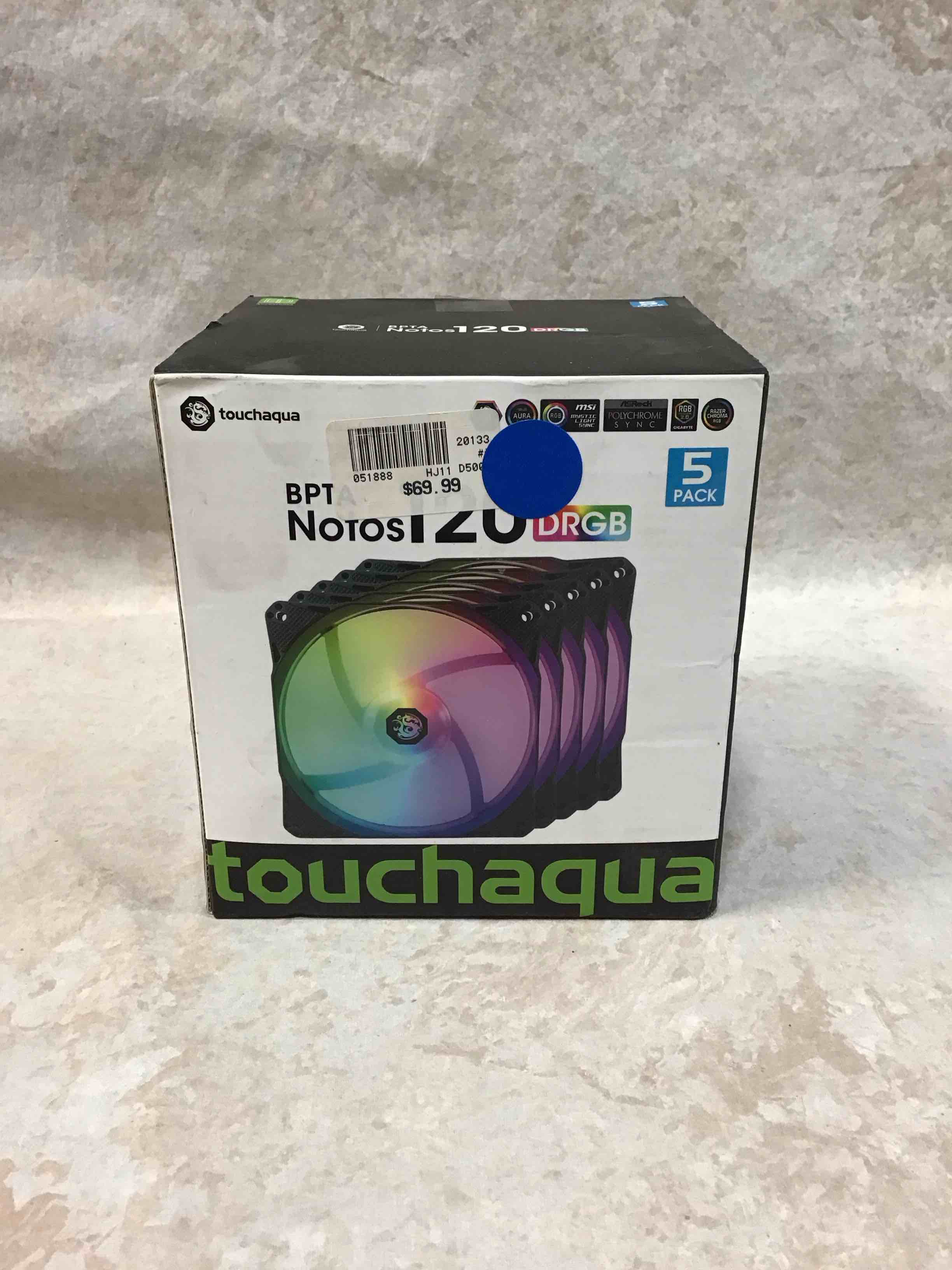 Condition photo showing Good Condition for bitspower notos 120mm case fan  drgb computer fan pwm pc cooling fan led high airflow desktop silent cooler 1800 rpm w/pwm fan hub digital rgb controller (5 pack)