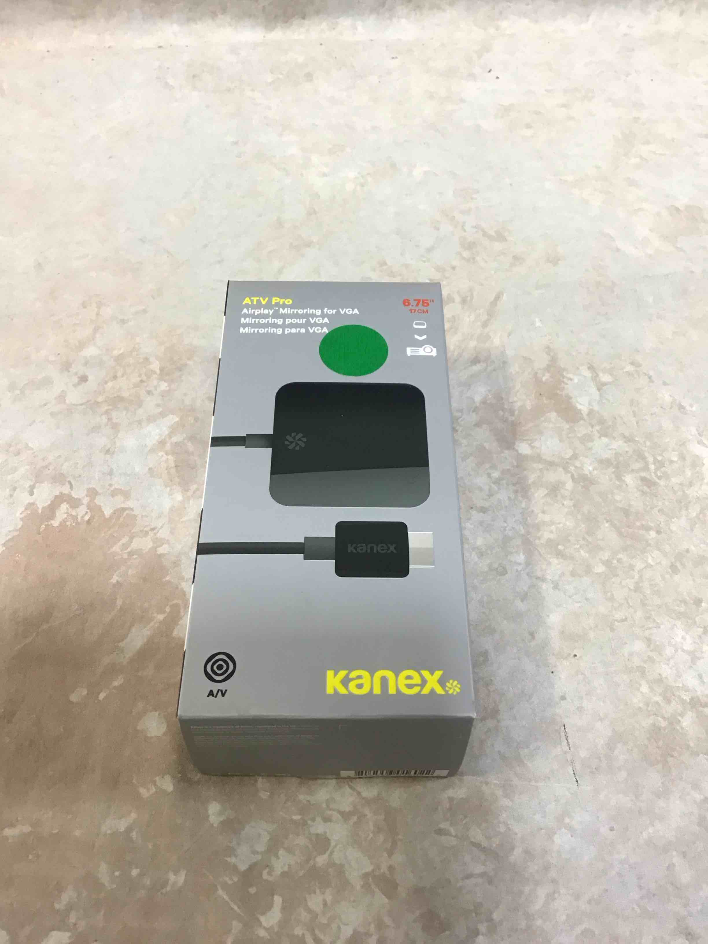 Condition photo showing New/Like New for Kanex HDMI to VGA Adapter for Apple TV (2nd-3rd gen)- HDCP Compliant (ATVPROX) (B00VQPAIUK)