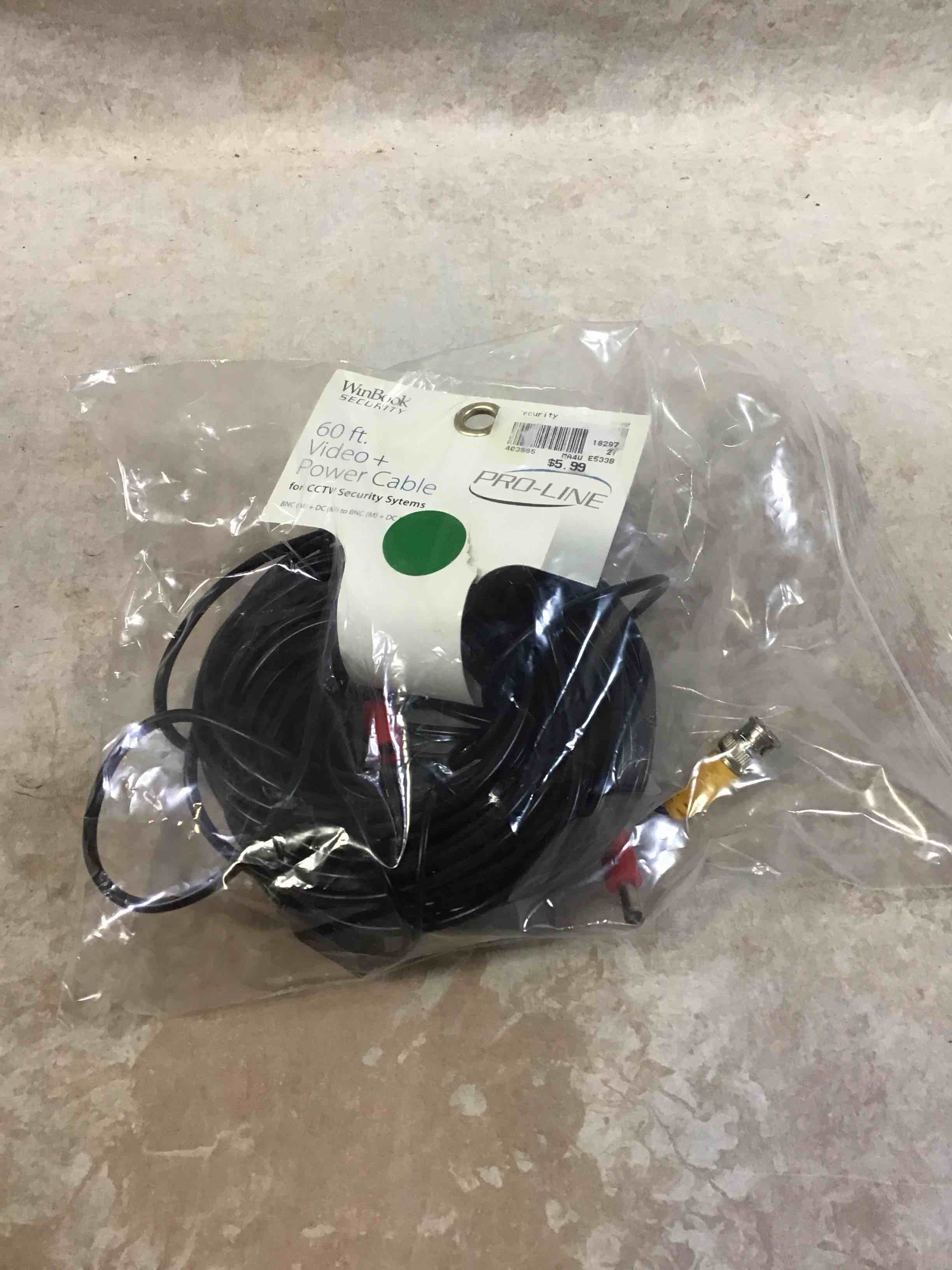 Condition photo showing New/Like New for WinBook 60’ Video + Power Cable