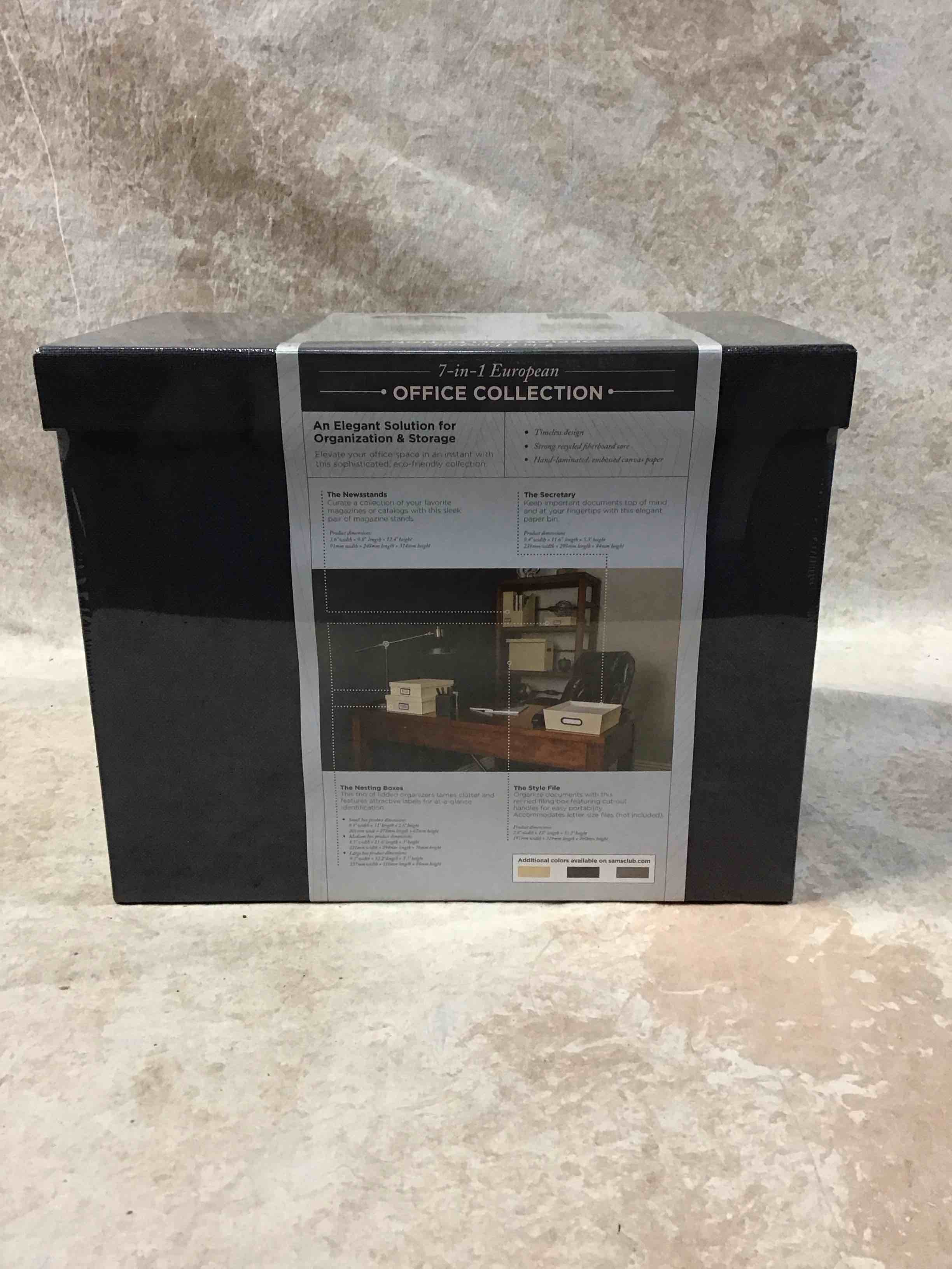 Condition photo showing New/Like New for 7 in 1 European Storage Office Collection