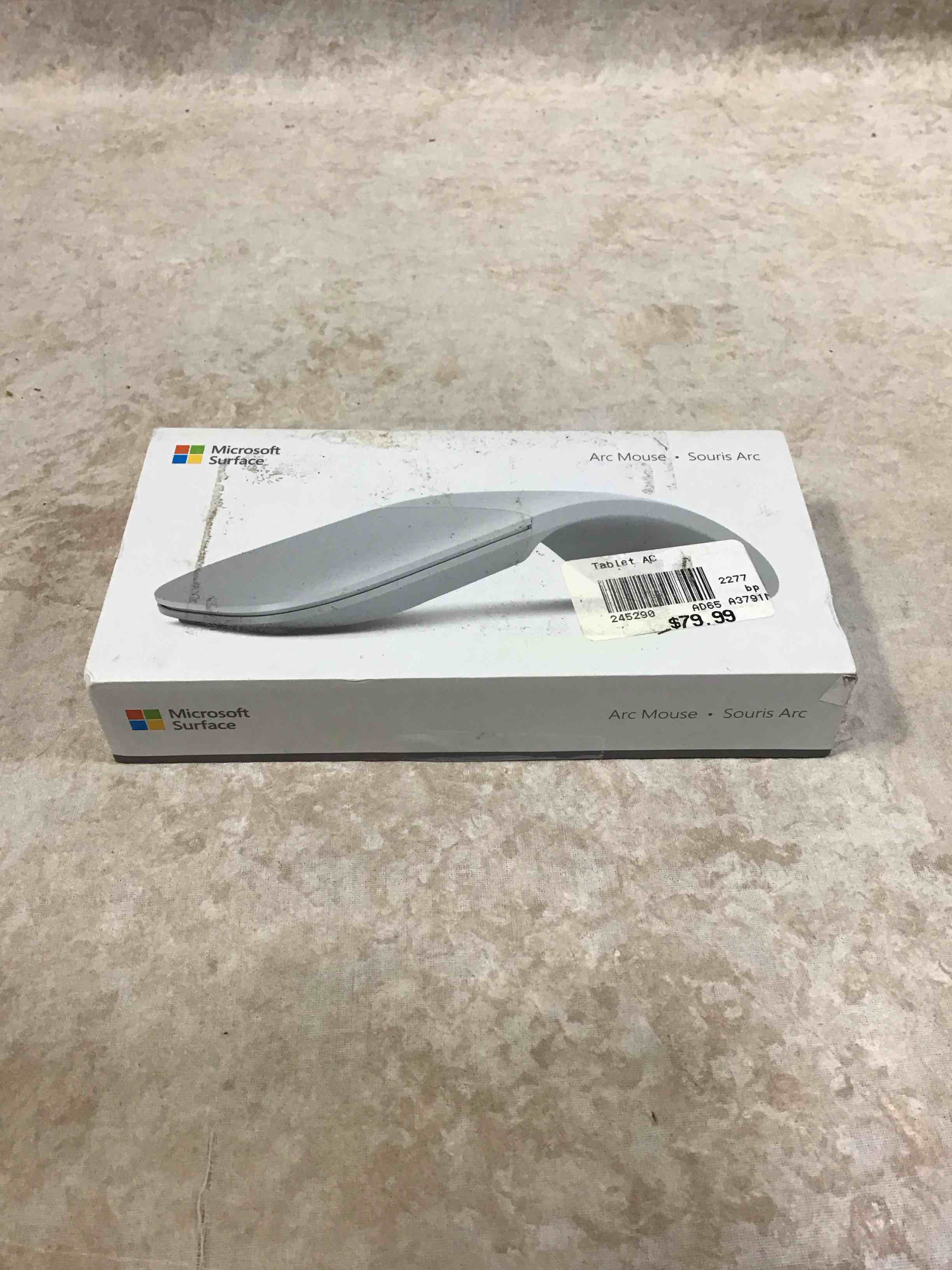 Condition photo showing item condition for Microsoft - Surface Arc Wireless Bluetooth BlueTrack Ambidextrous Mouse - Wireless - Light Gray