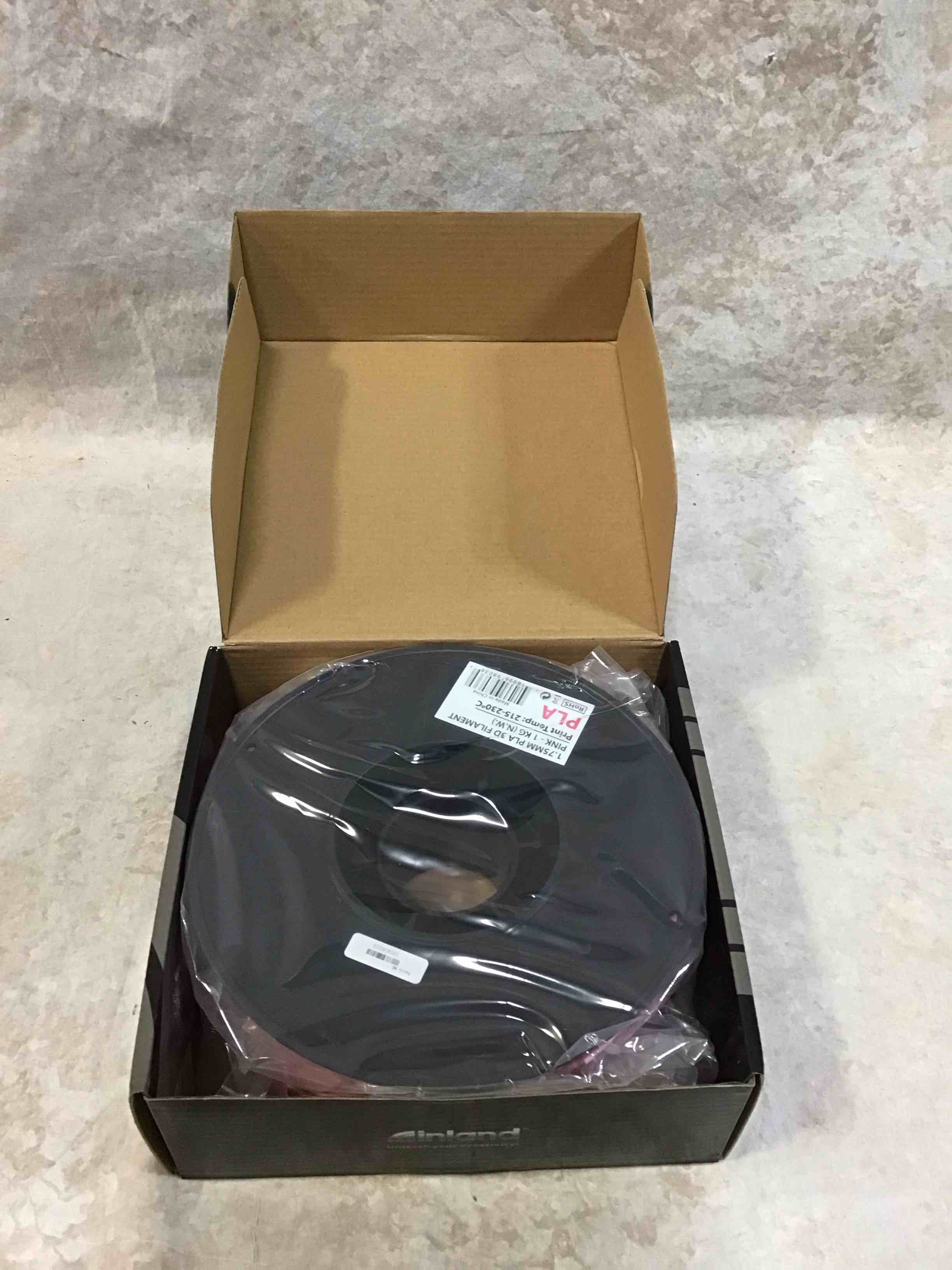 Condition photo showing item condition for Inland 1.75mm Pink PLA 3D Printer Filament - 1kg Spool (2.2 lbs)