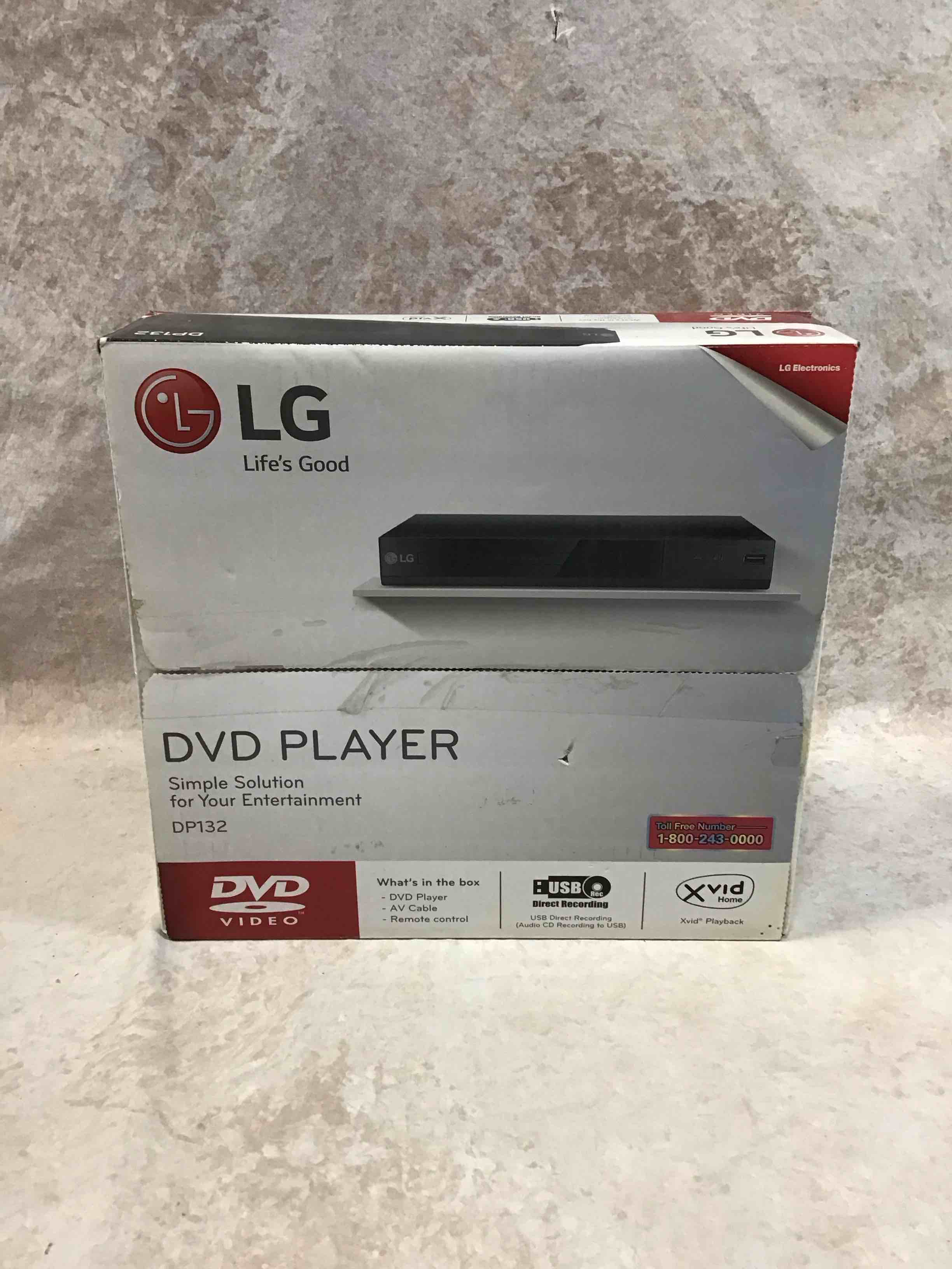 Condition photo showing item condition for LG DVD Player