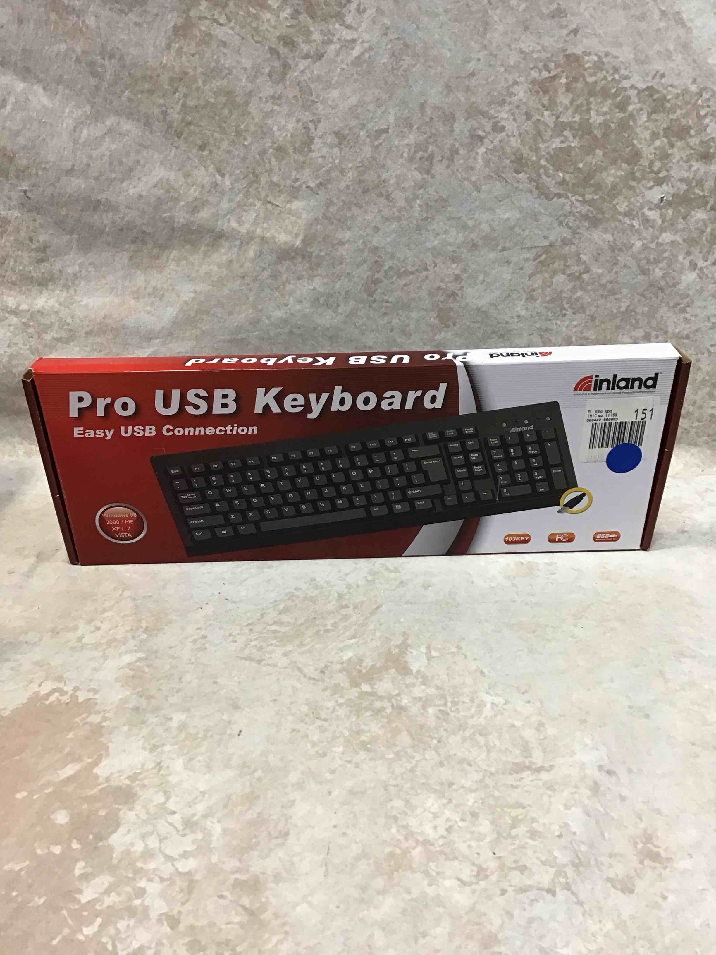 Condition photo showing item condition for Inland Pro USB Keyboard