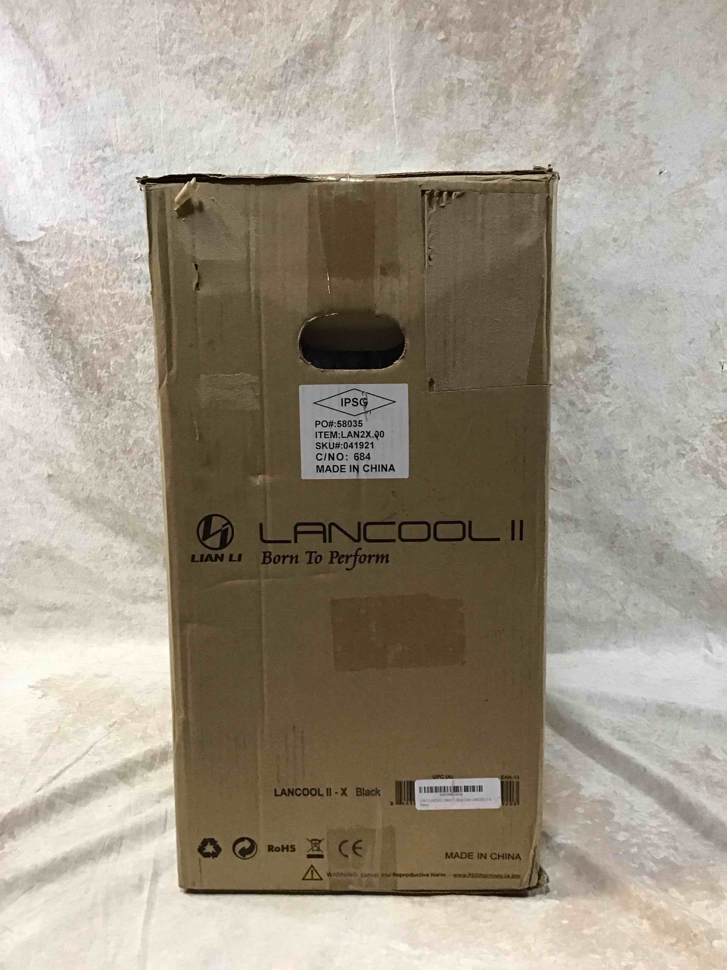 Condition photo showing item condition for Lian Li Lancool II Gaming PC Case Black