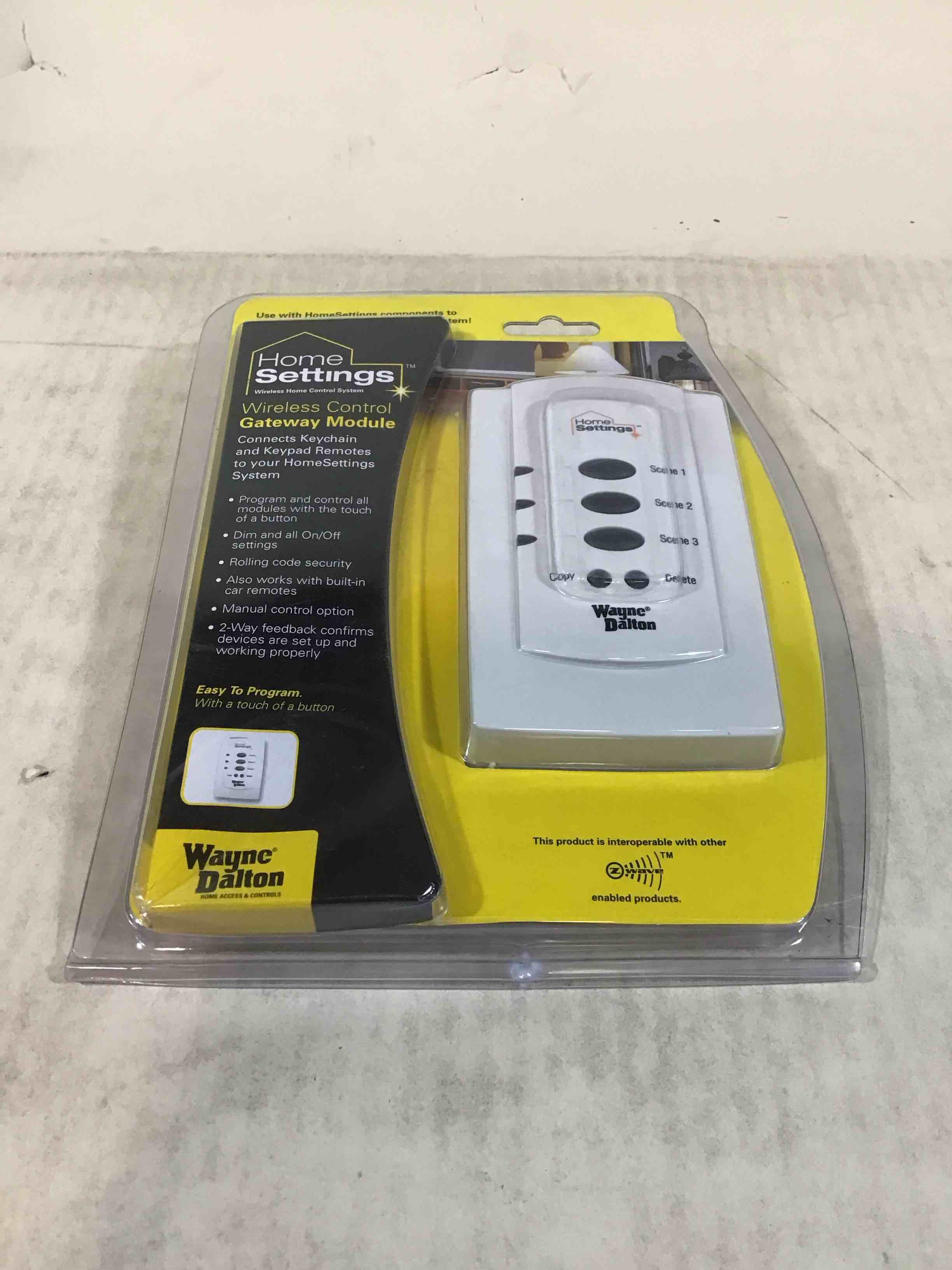 Wayne-Dalton WDHA-12R HomeSettings Wireless Gateway