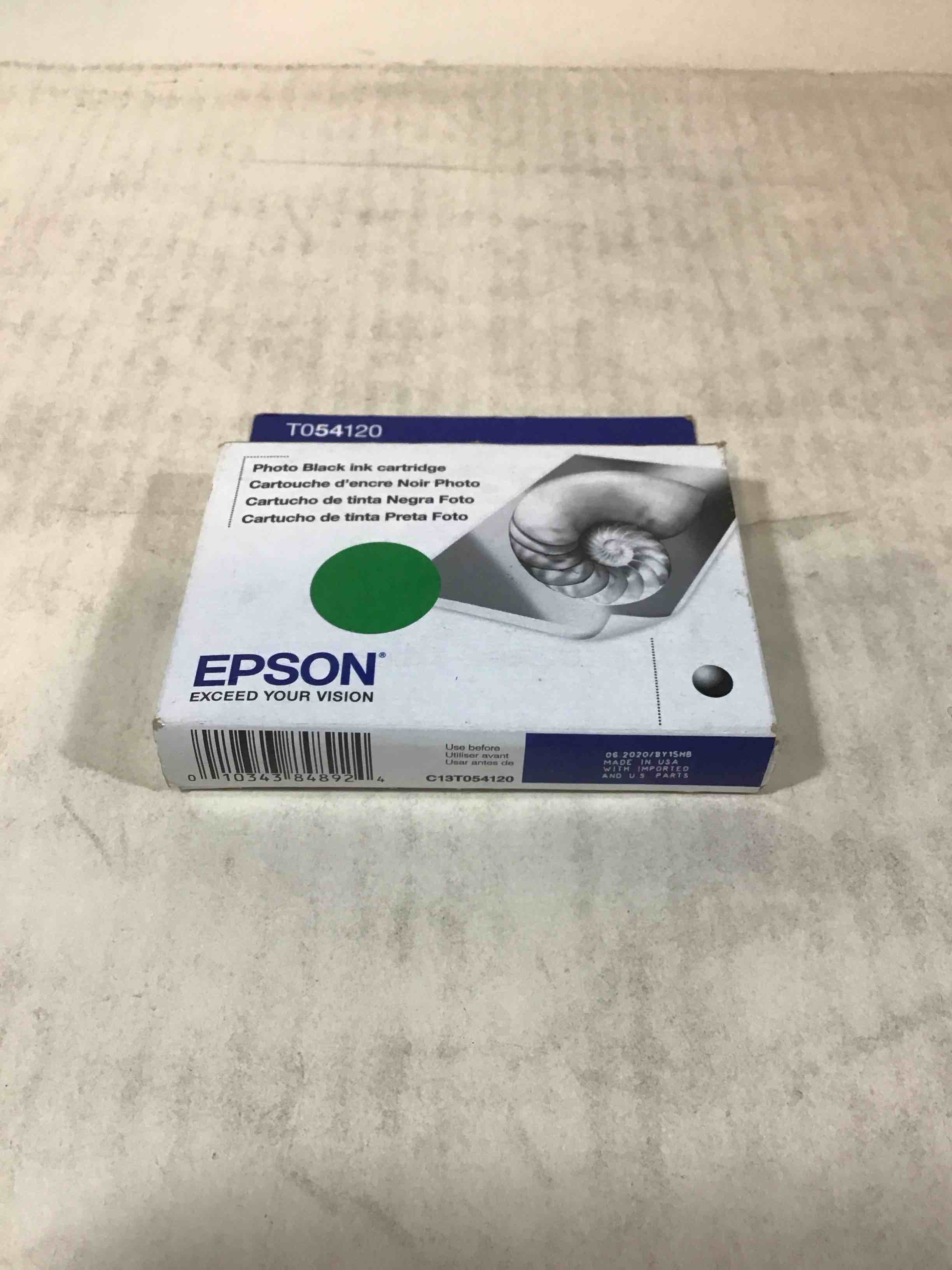 Condition photo showing New/Like New for Epson T054 Photo Black Ink Cartridge
