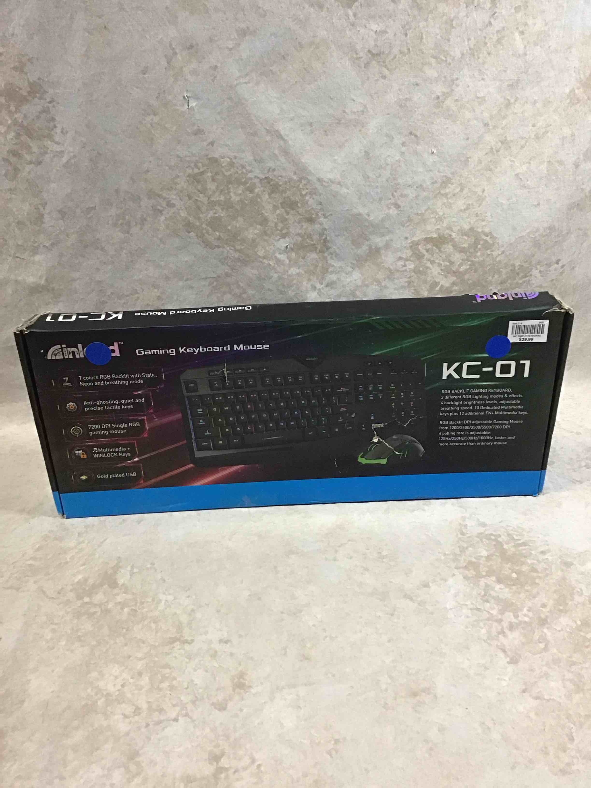 inland KC-01 Gaming Keyboard and Mouse