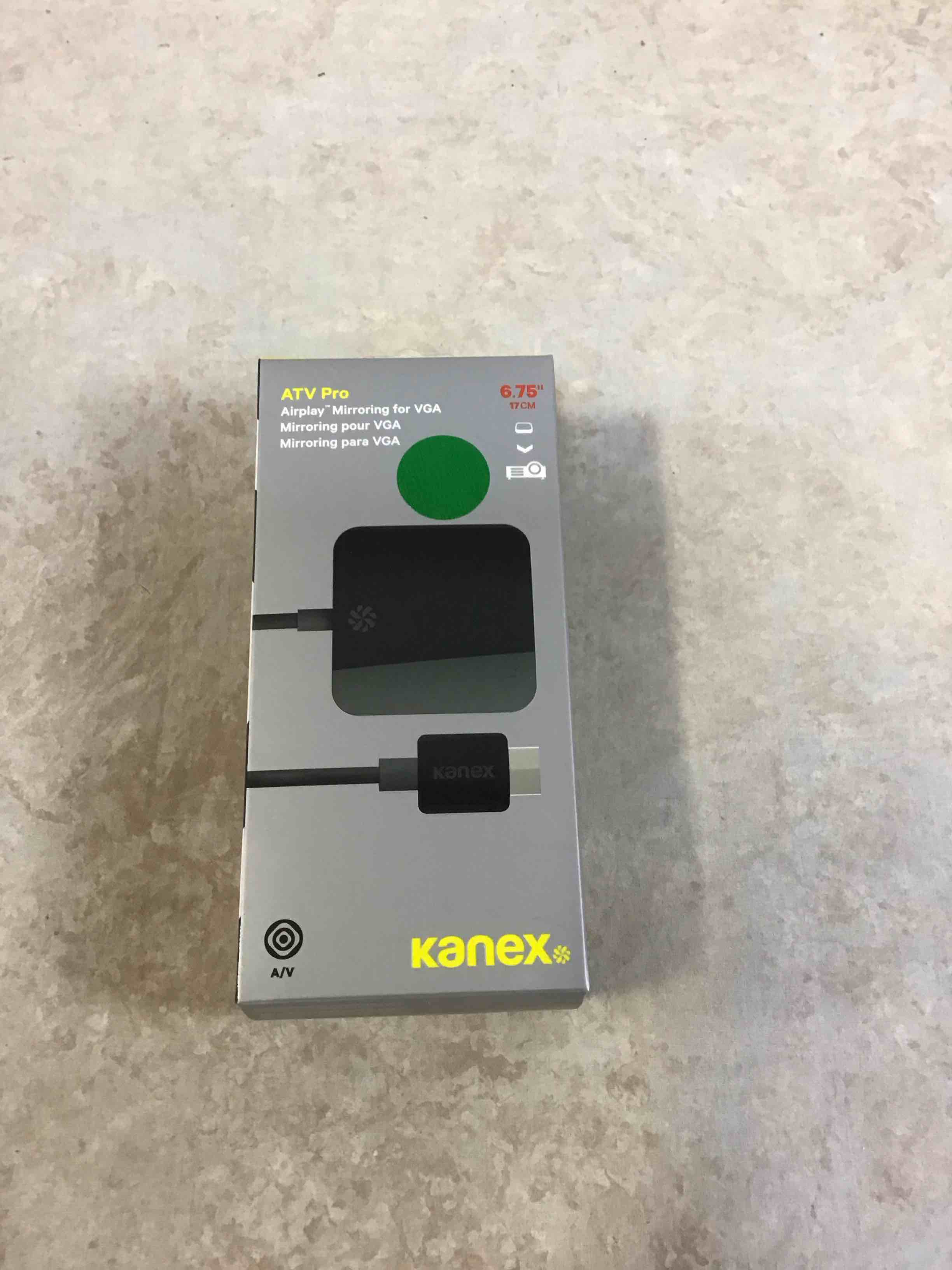 Condition photo showing New/Like New for Kanex HDMI to VGA Adapter for Apple TV (2nd-3rd gen)- HDCP Compliant (ATVPROX) (B00VQPAIUK)