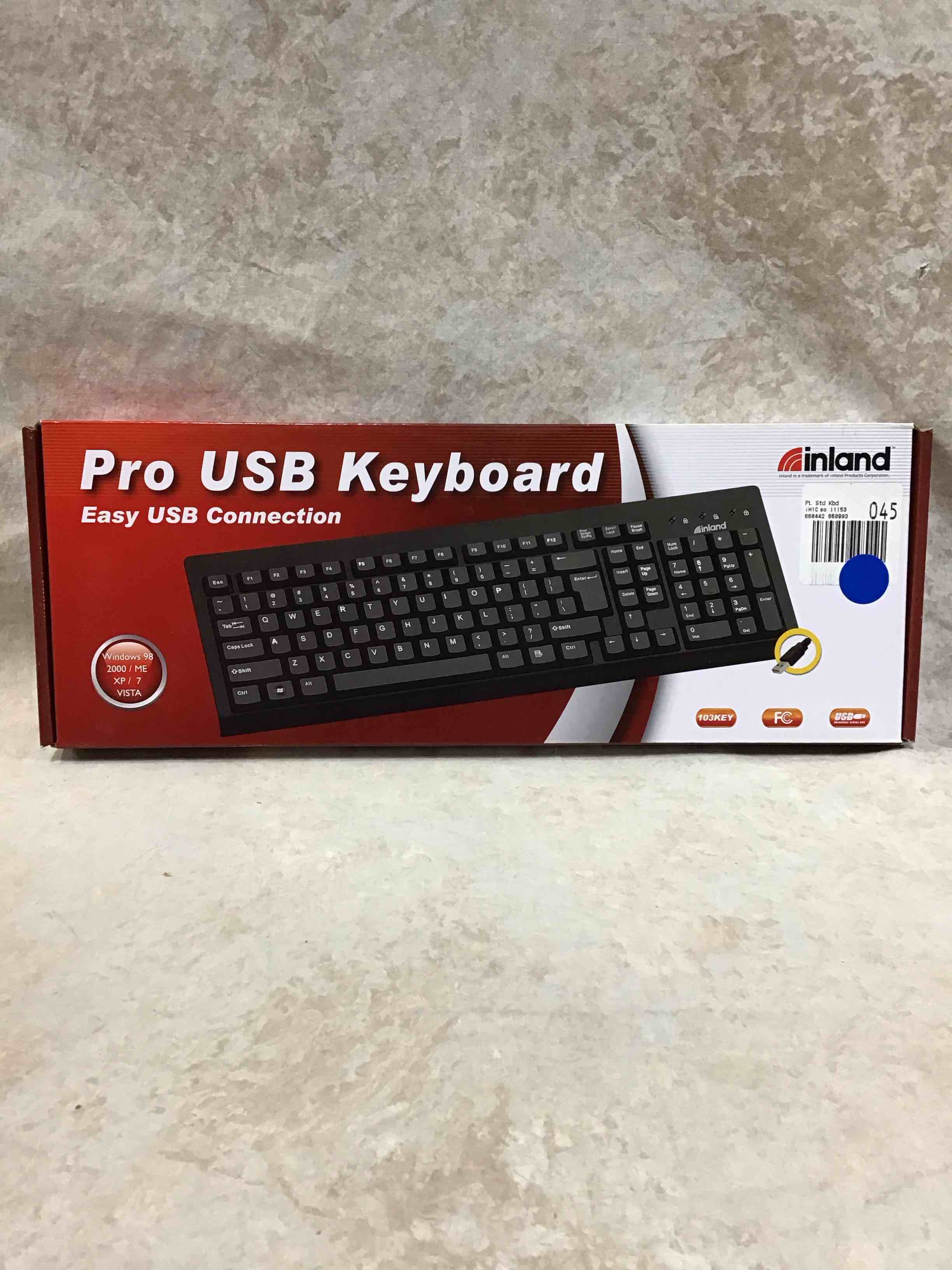Condition photo showing Good Condition for inland Pro USB Keyboard